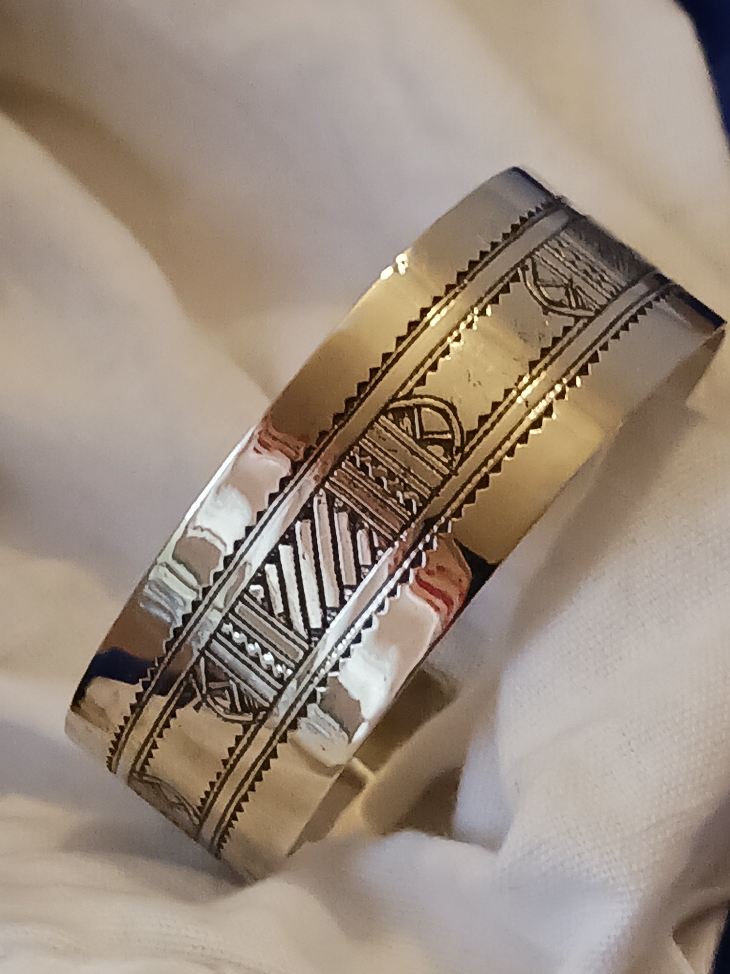 Bracelet touareg en laiton