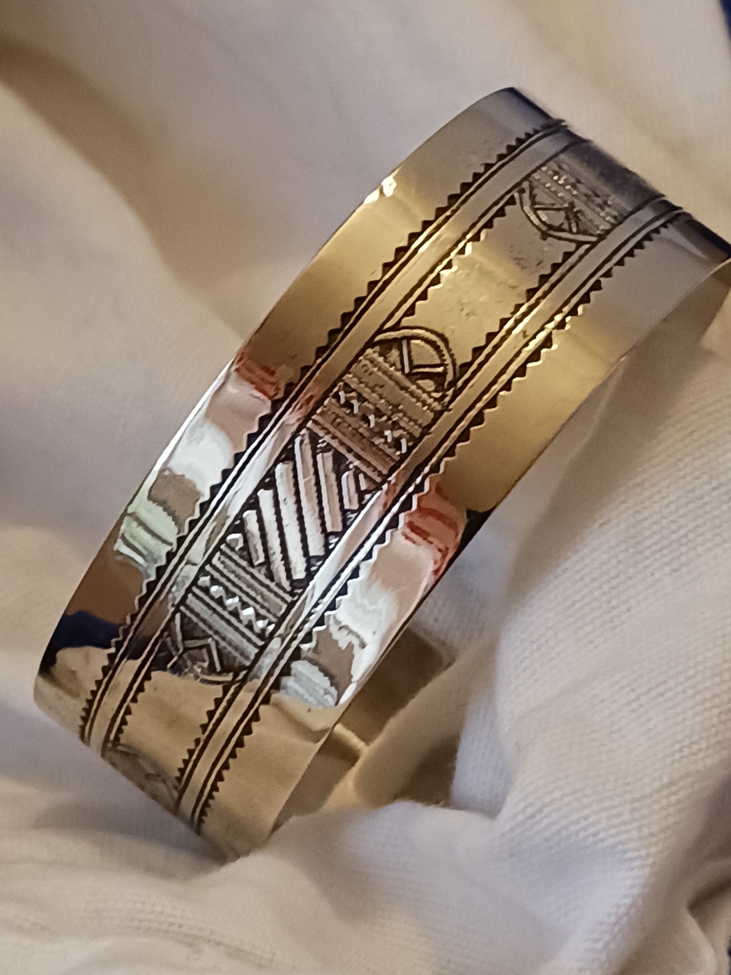 Bracelet touareg en laiton