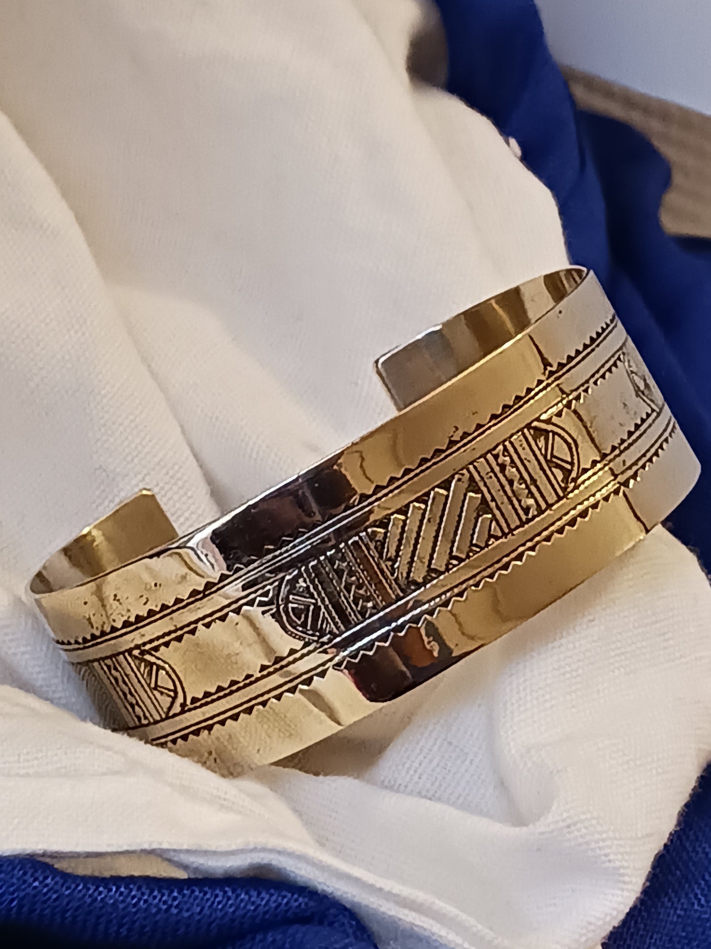 Bracelet touareg en laiton
