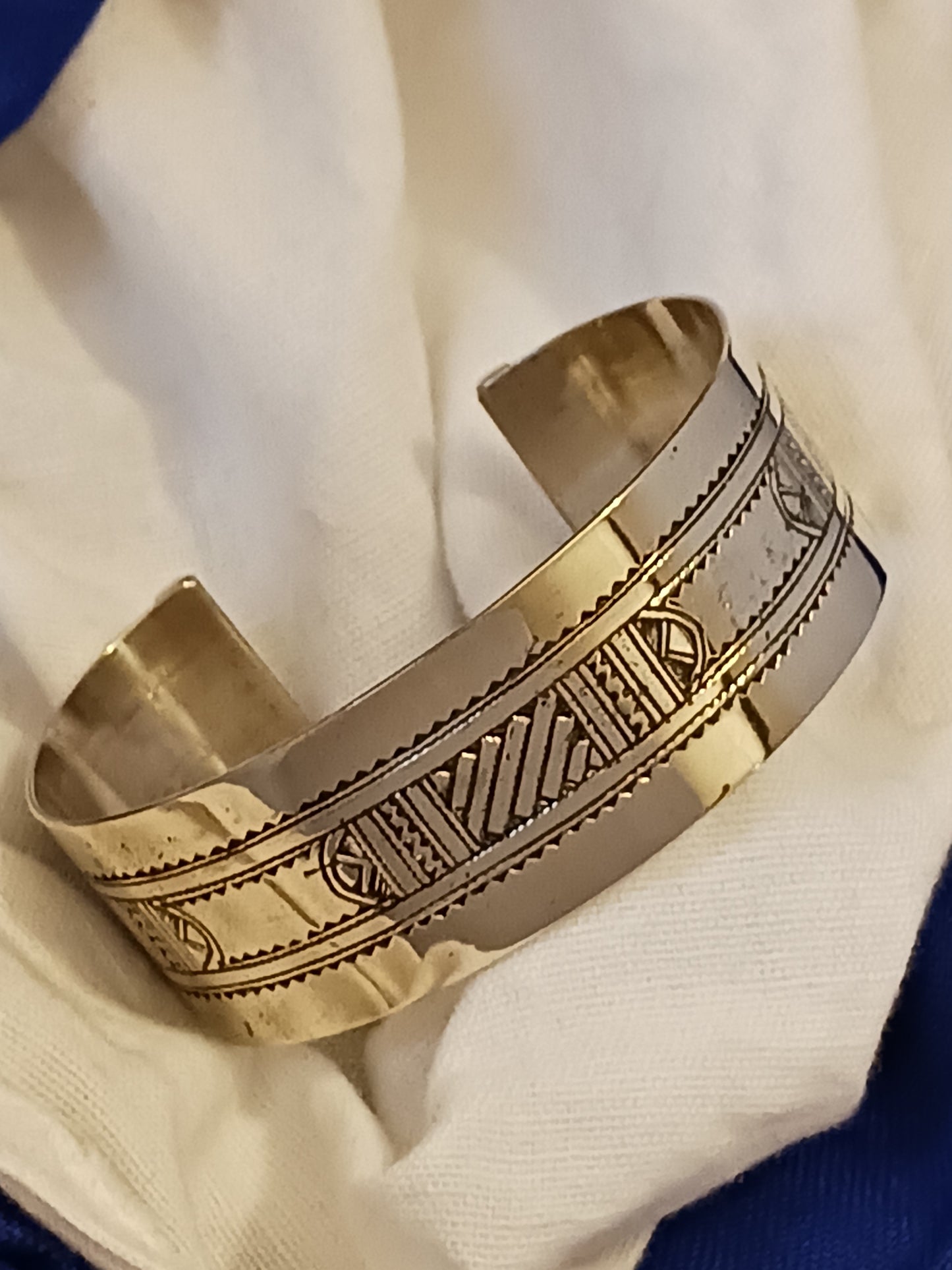 Bracelet touareg en laiton