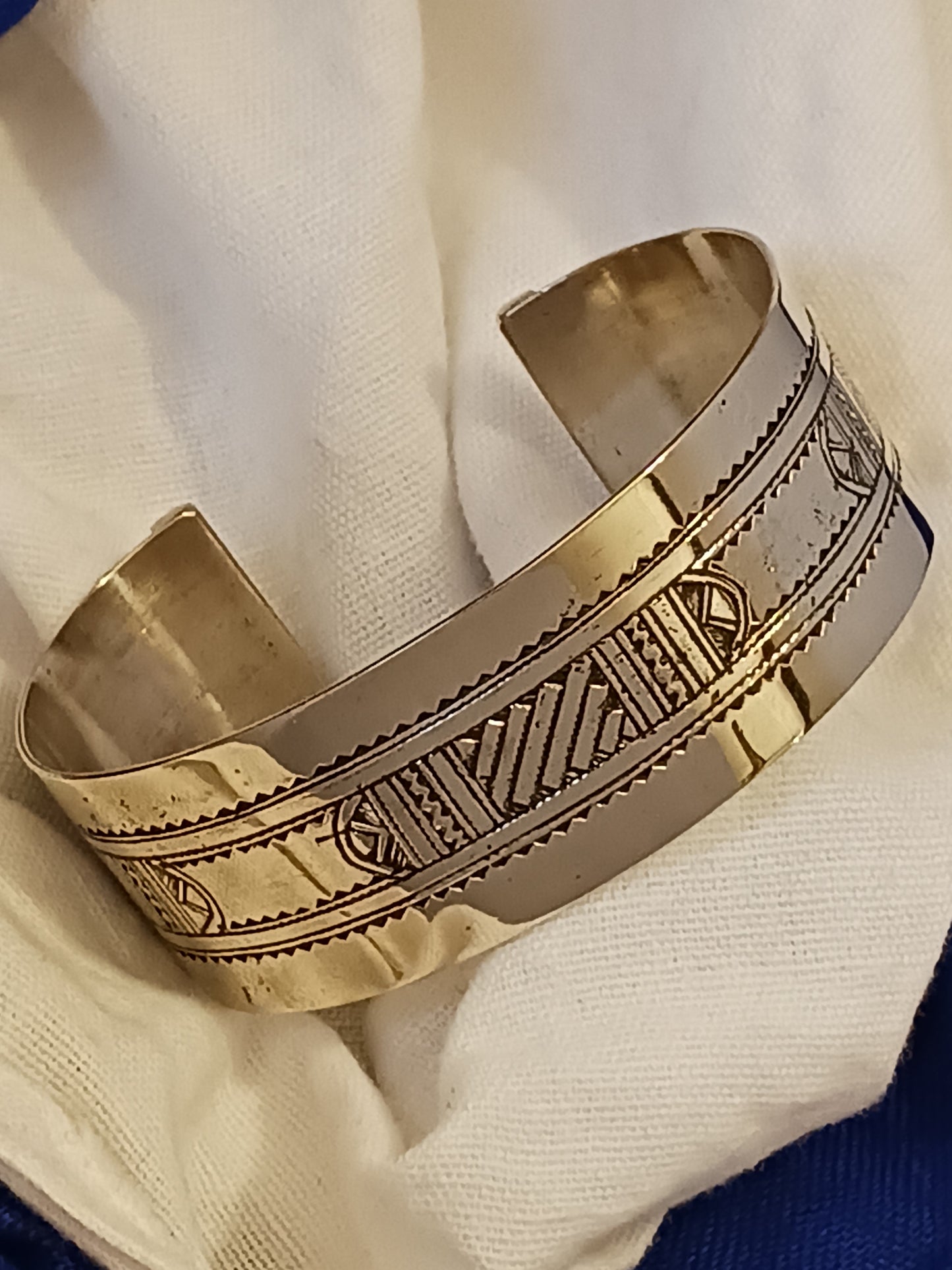 Bracelet touareg en laiton