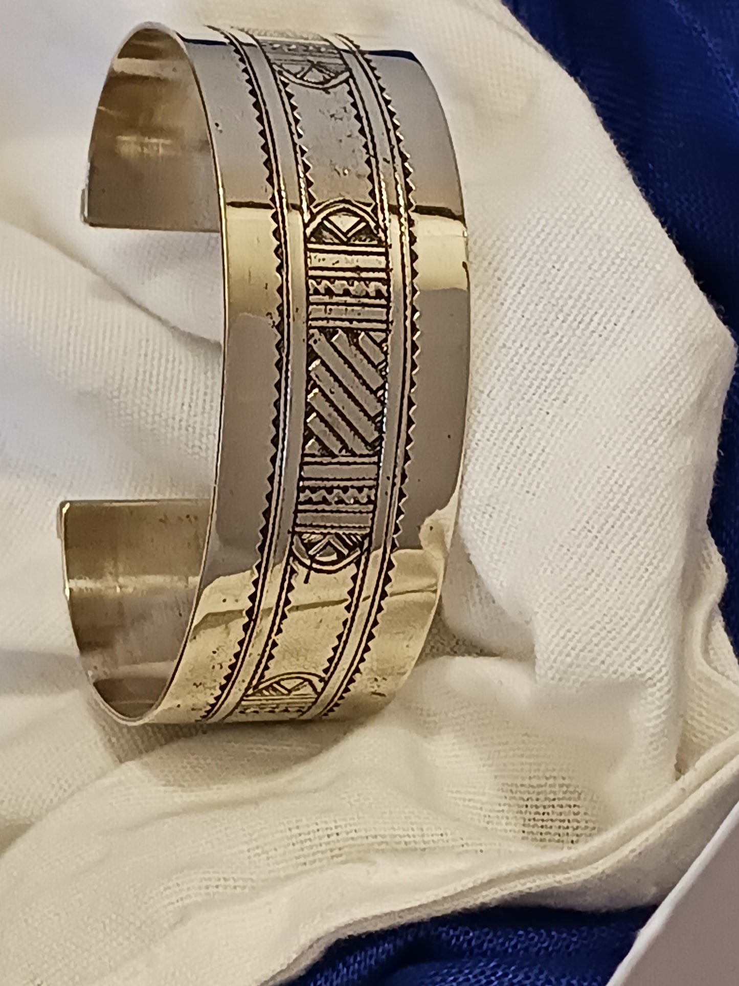 Bracelet touareg en laiton