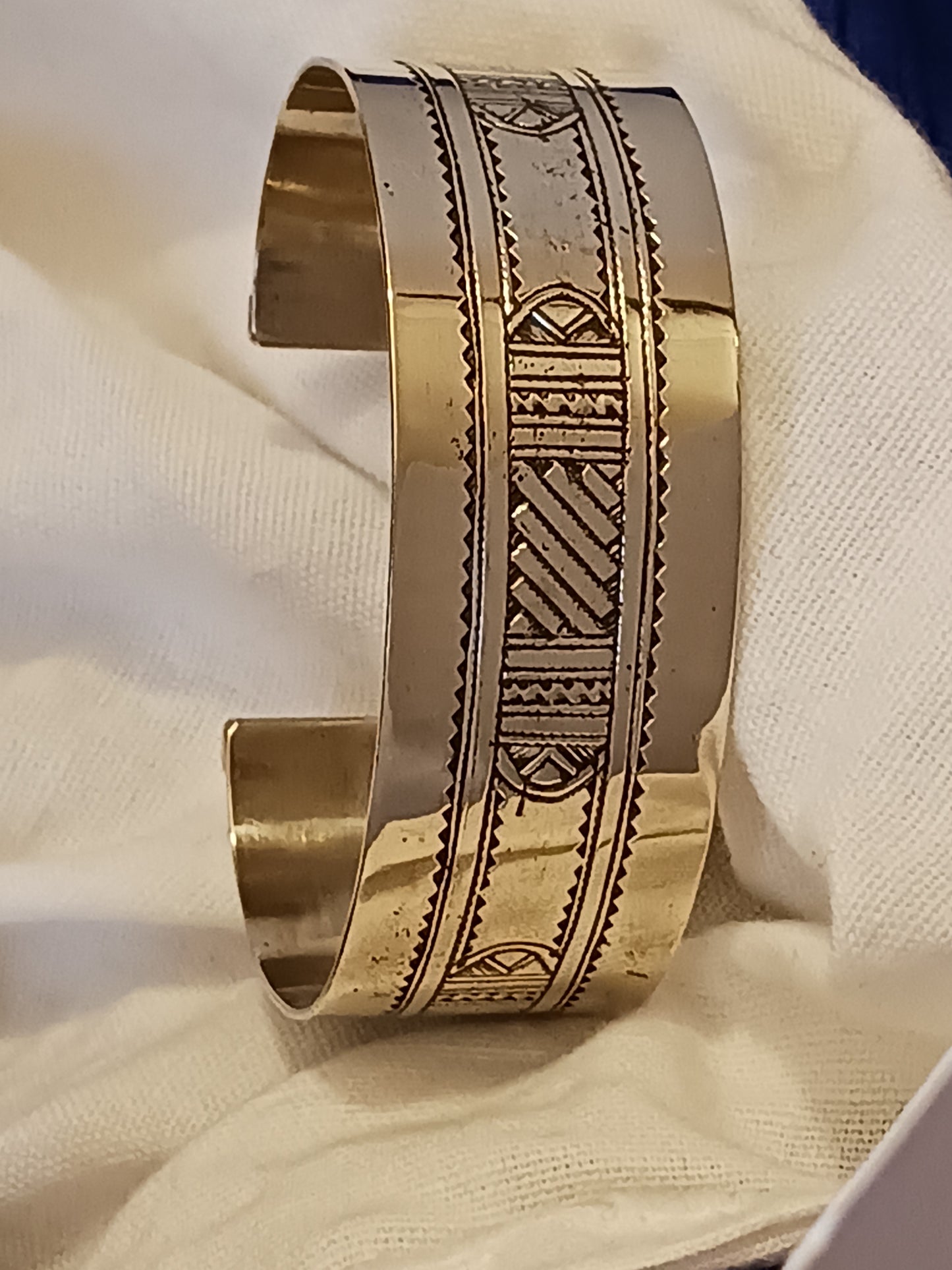 Bracelet touareg en laiton