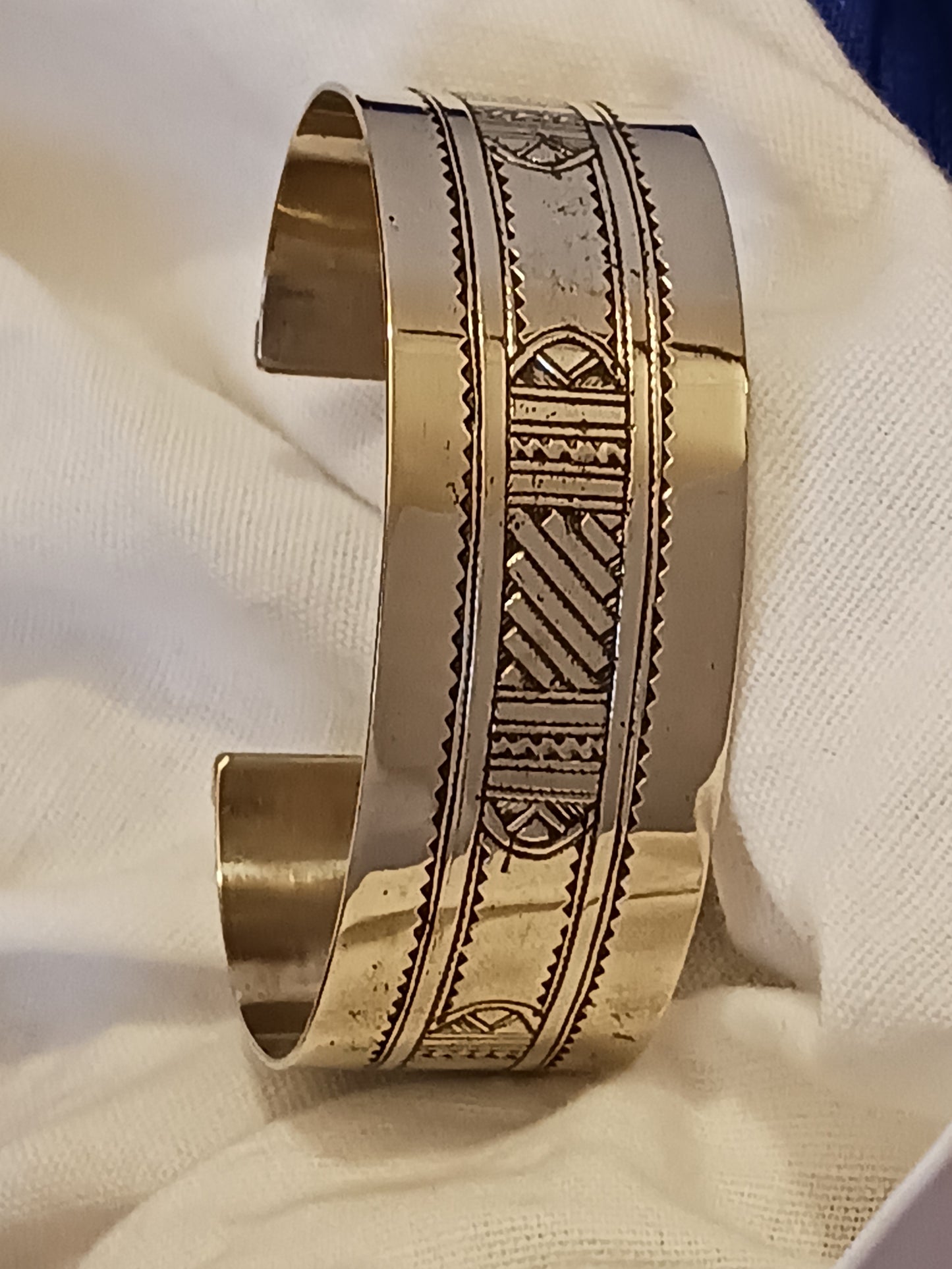Bracelet touareg en laiton