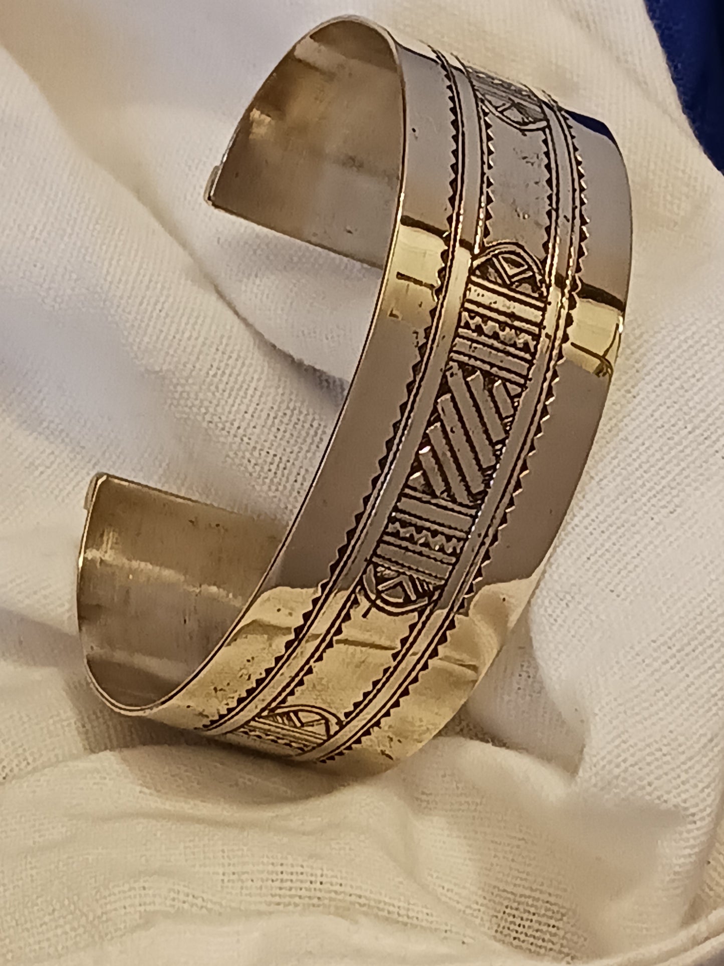 Bracelet touareg en laiton