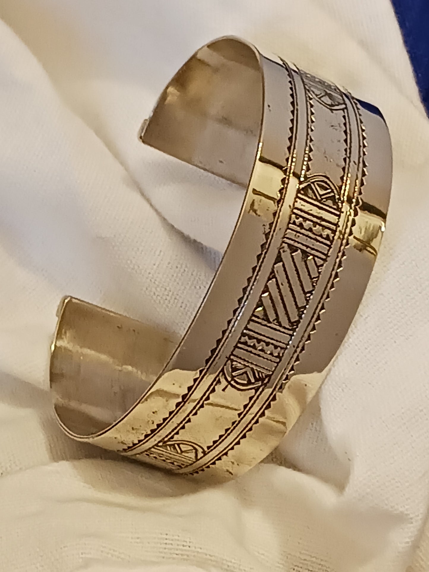 Bracelet touareg en laiton
