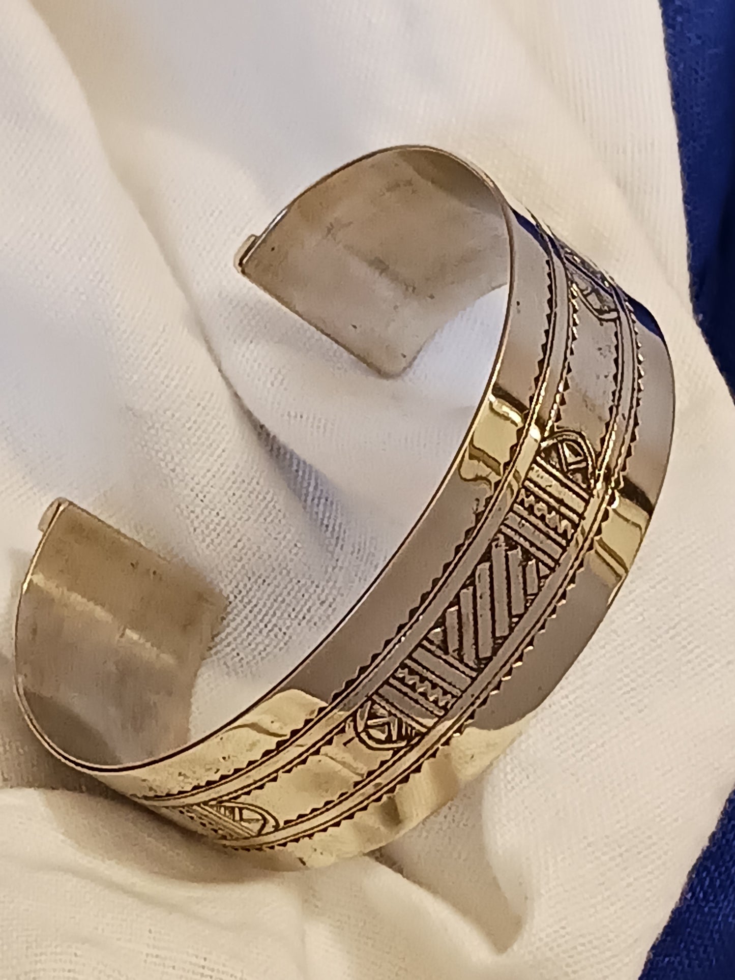 Bracelet touareg en laiton
