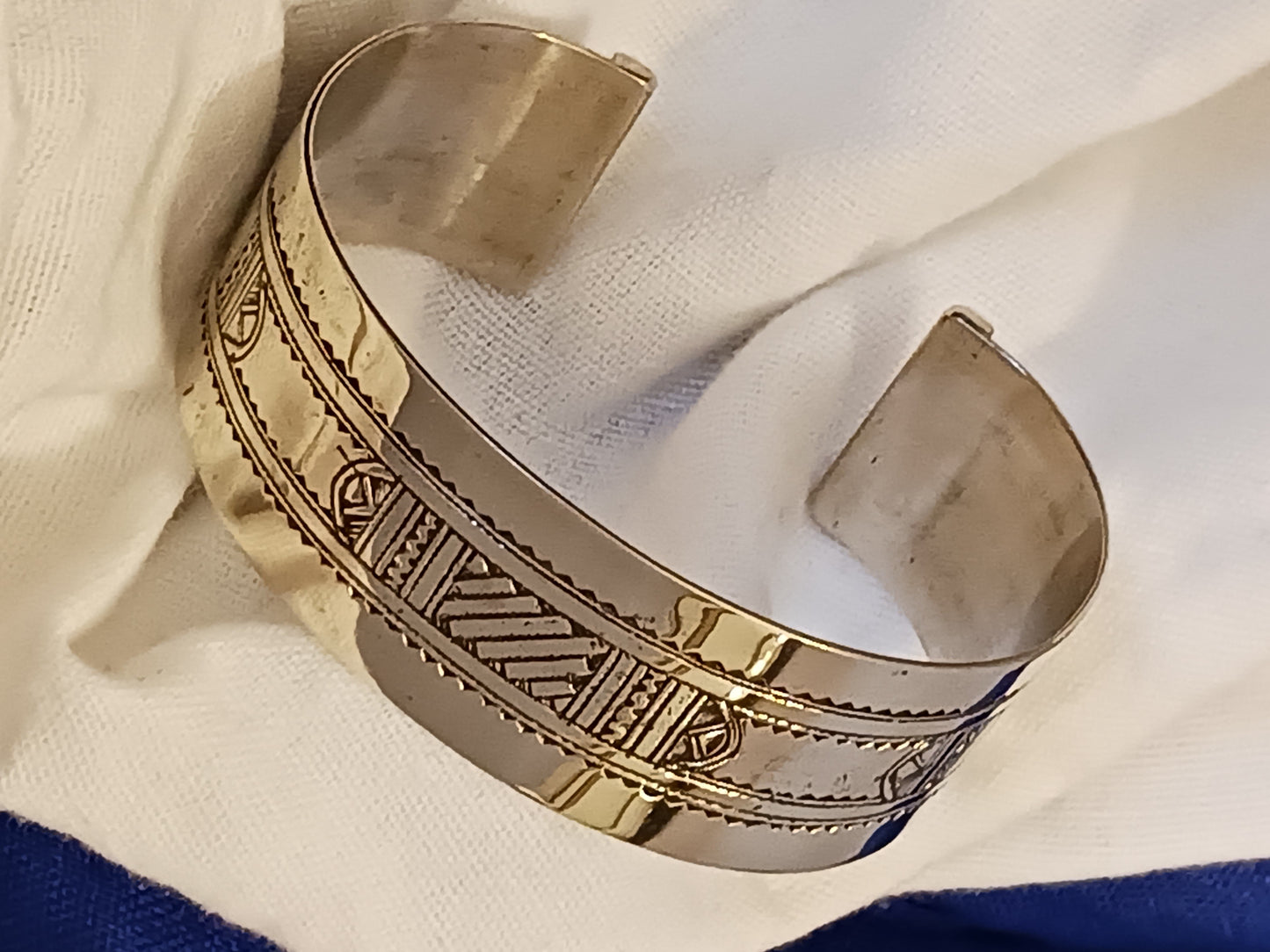 Bracelet touareg en laiton