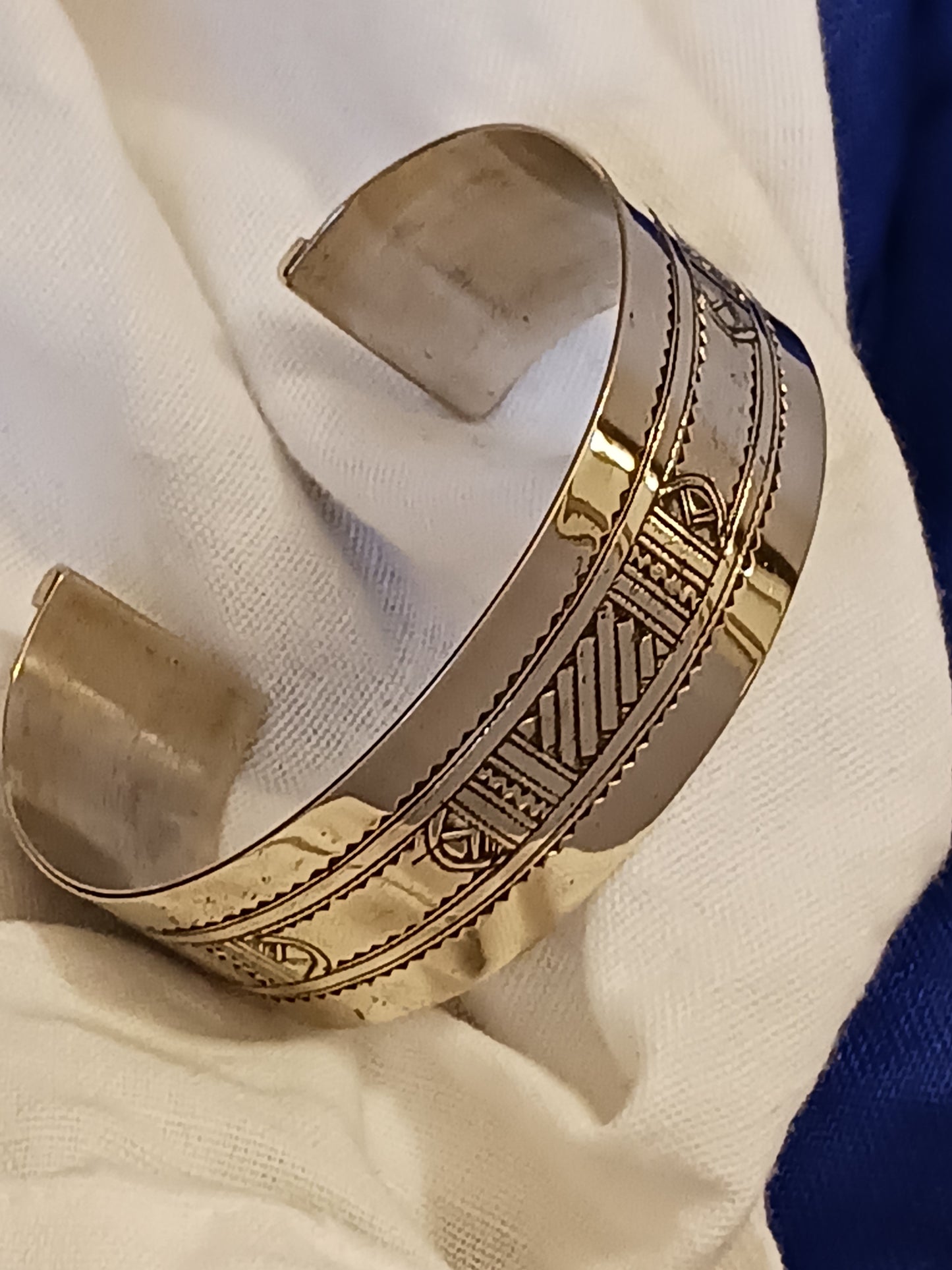 Bracelet touareg en laiton