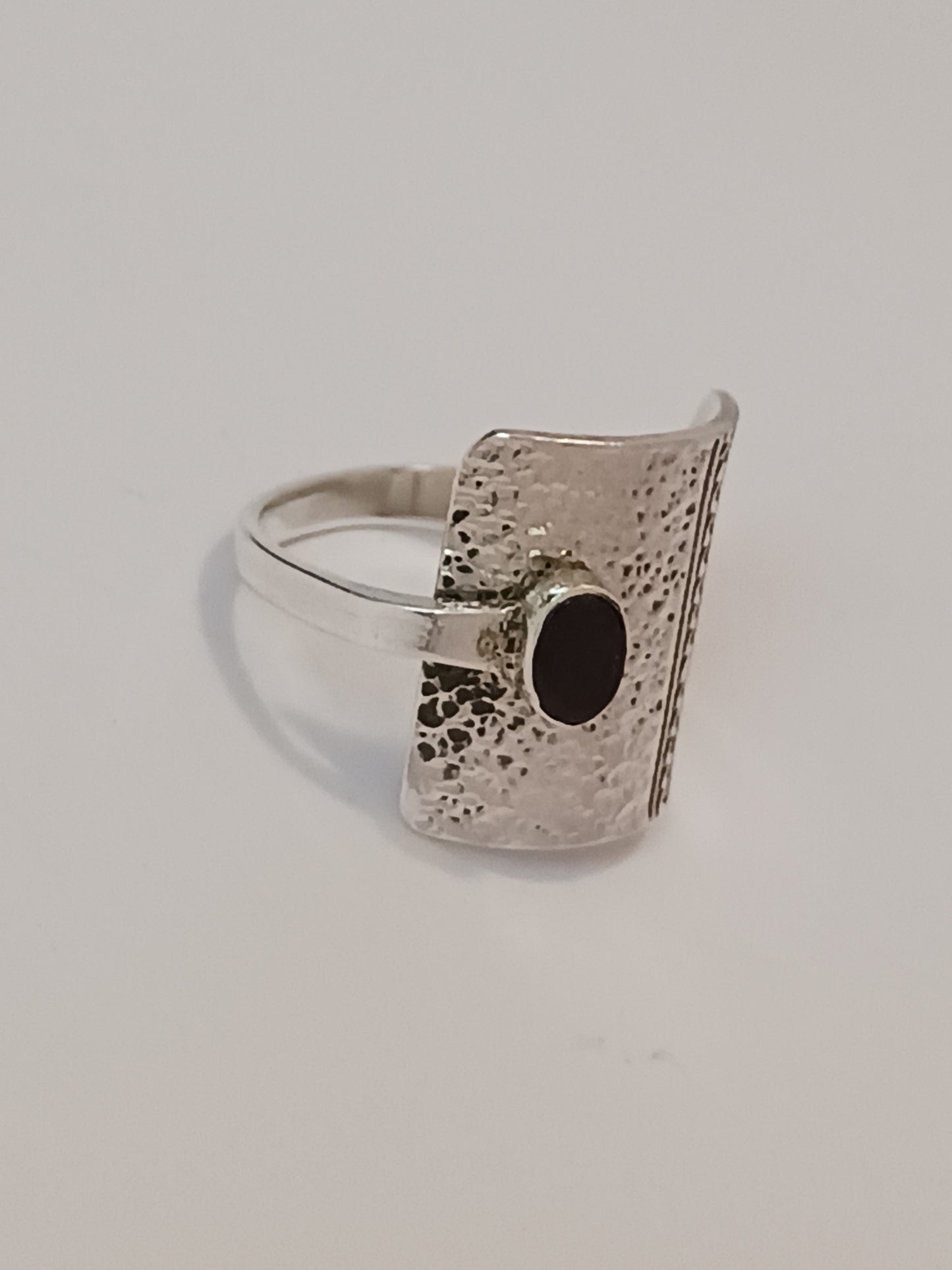 Bague touareg en argent massif