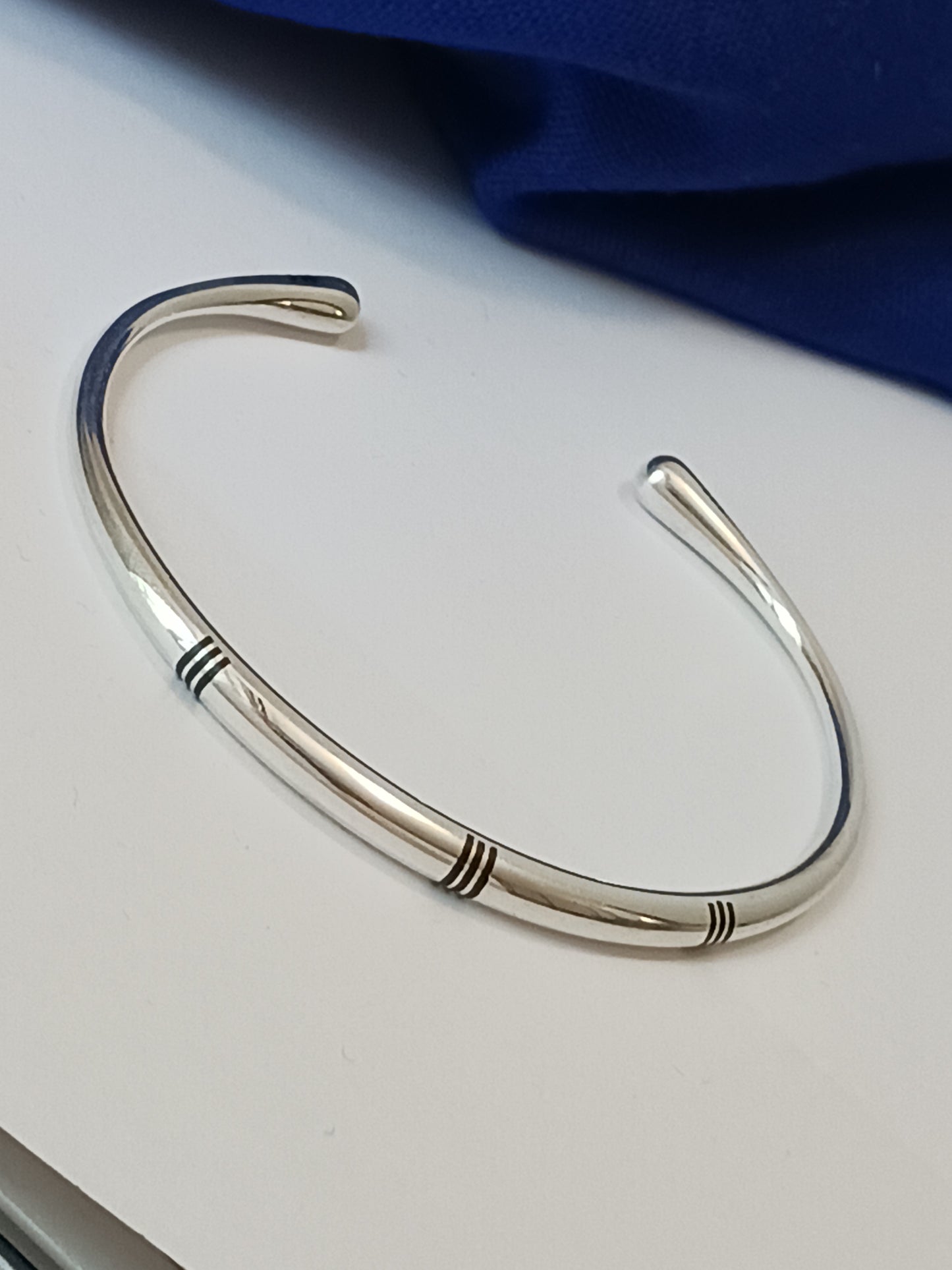 Bracelet en argent massif
