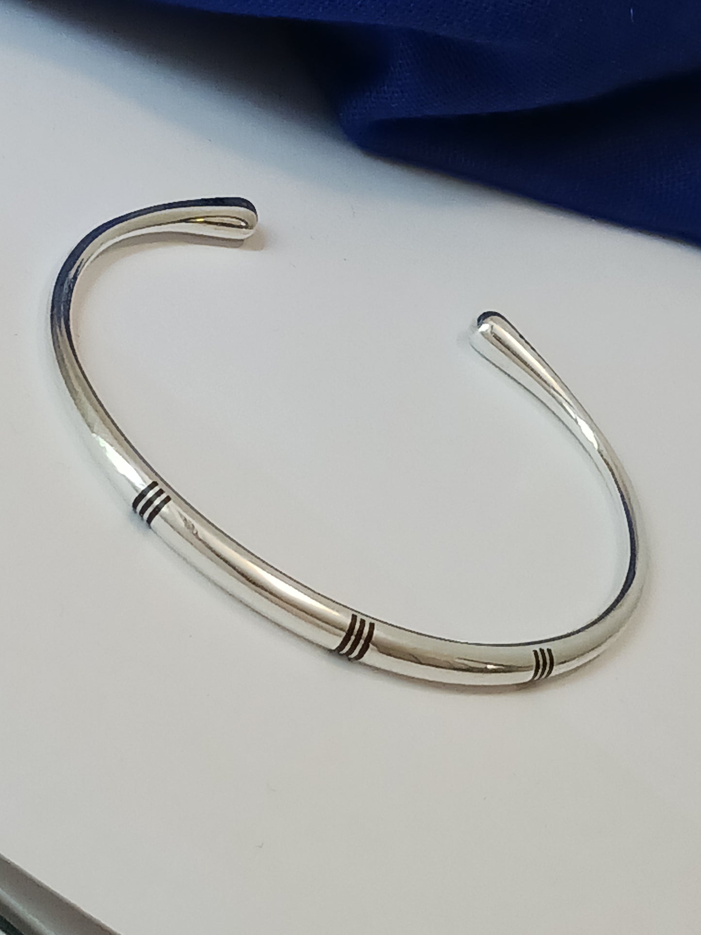 Bracelet en argent massif