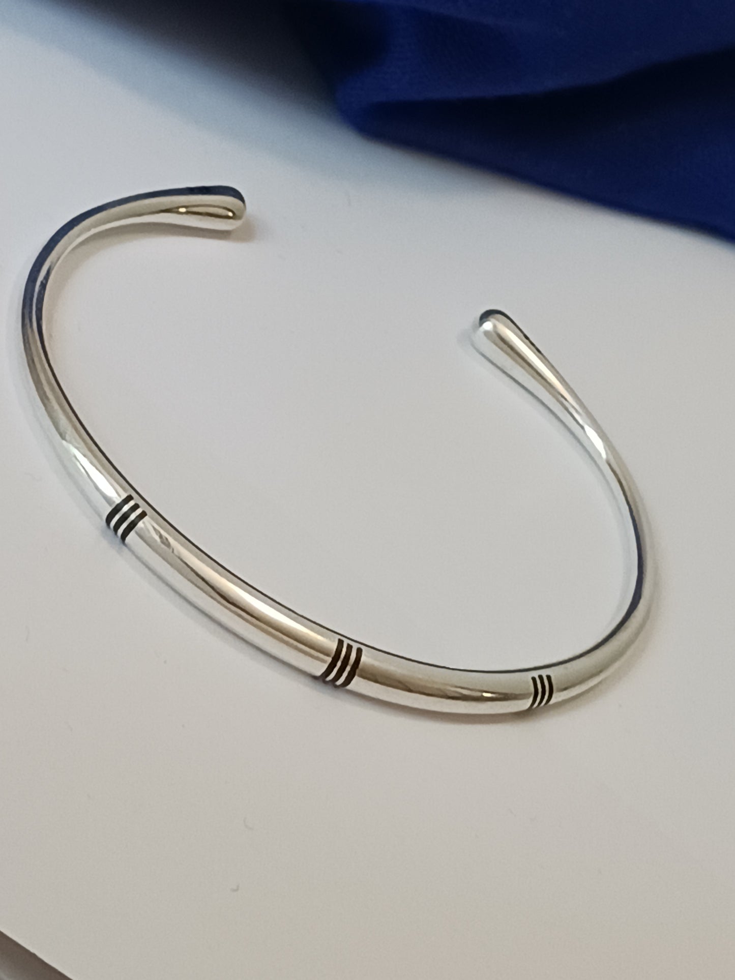 Bracelet en argent massif