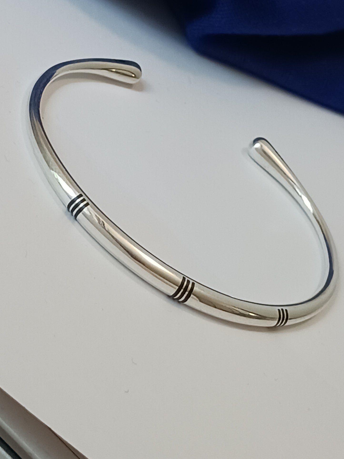 Bracelet en argent massif