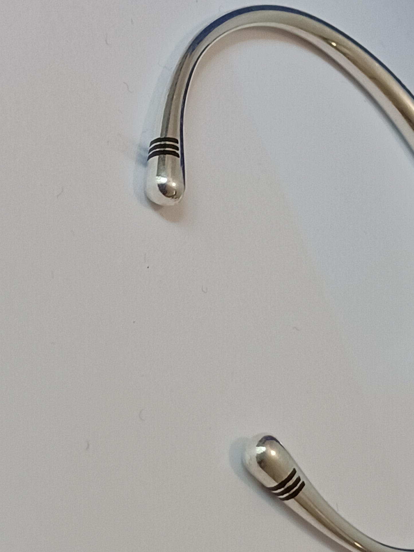 Bracelet en argent massif