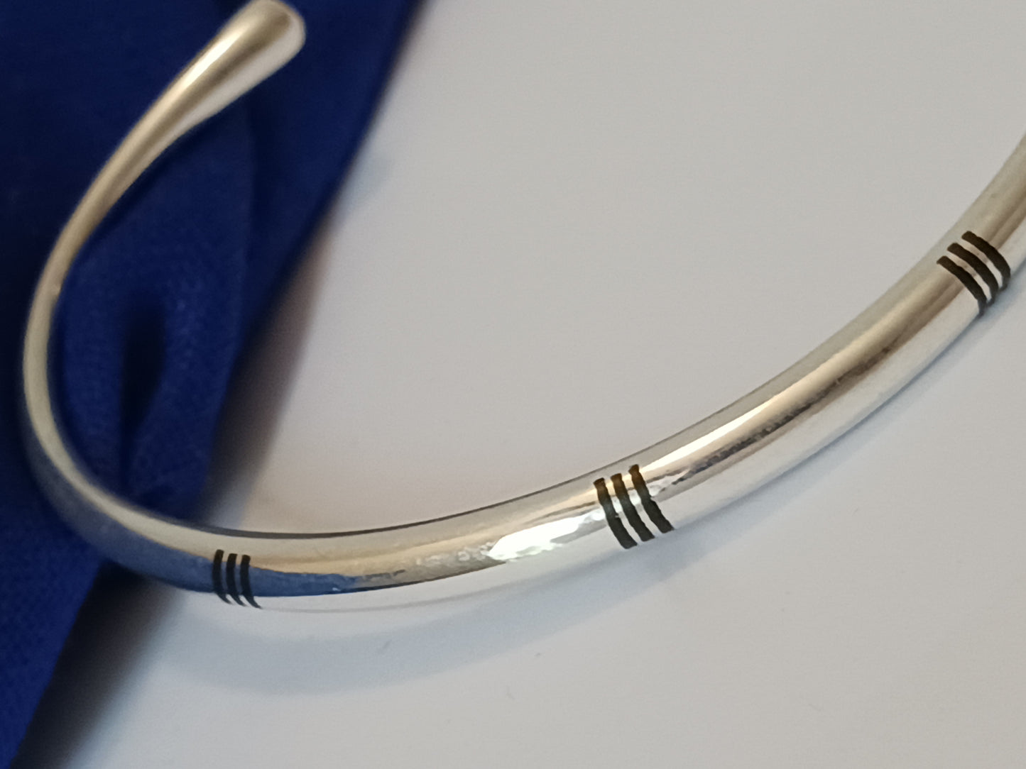 Bracelet en argent massif