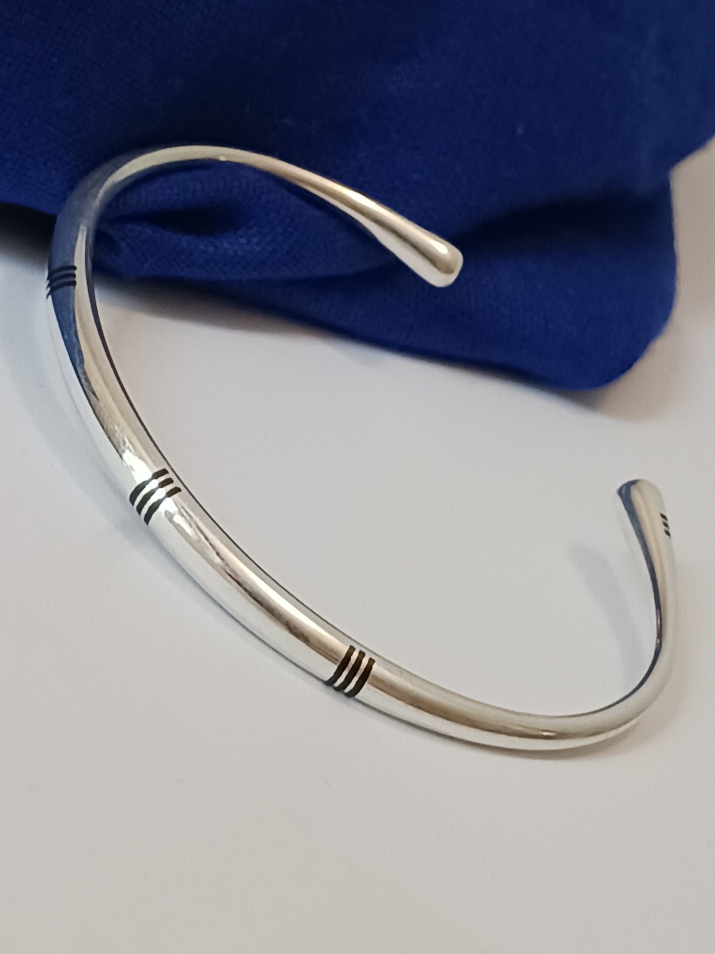 Bracelet en argent massif