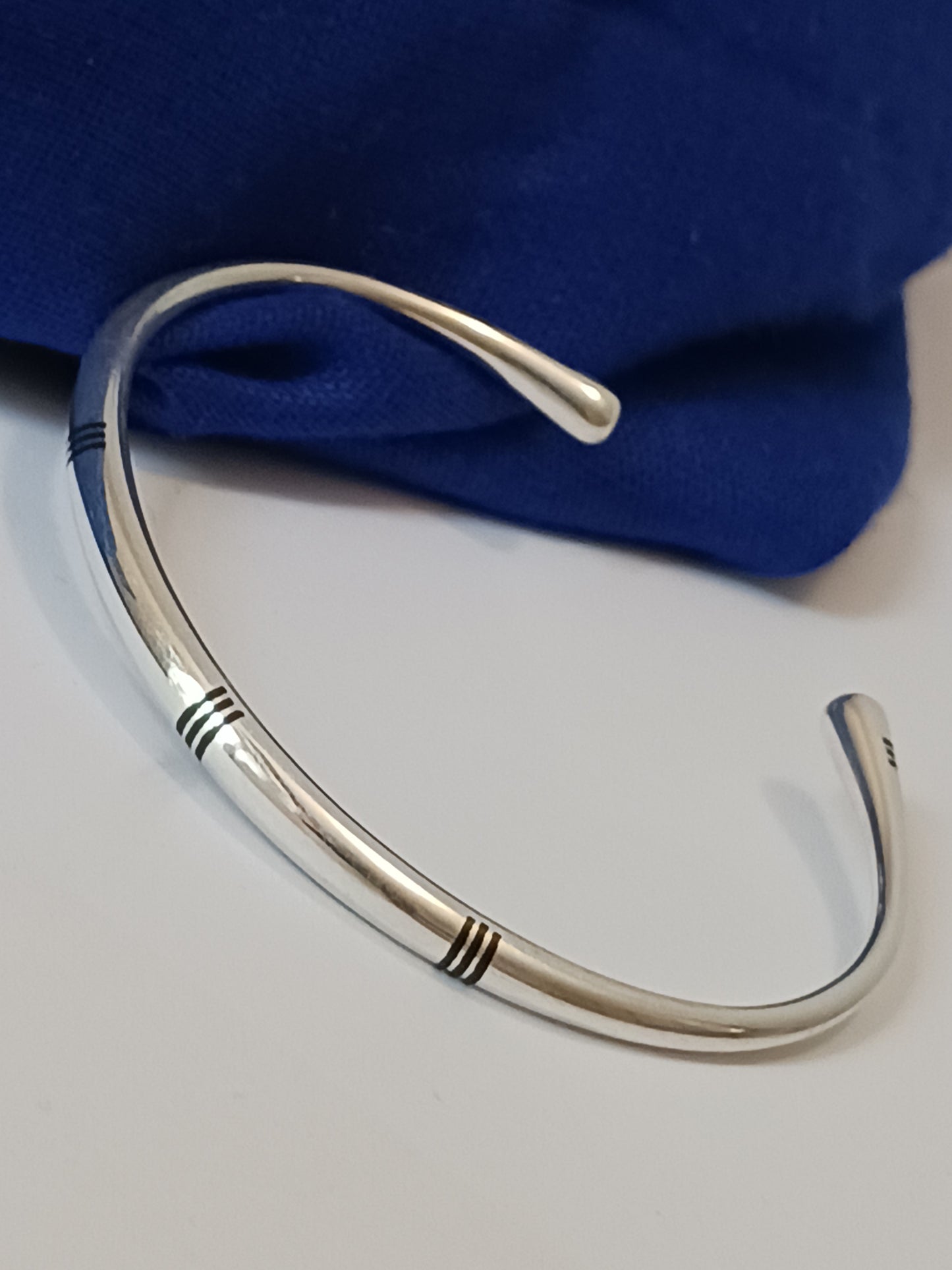 Bracelet en argent massif