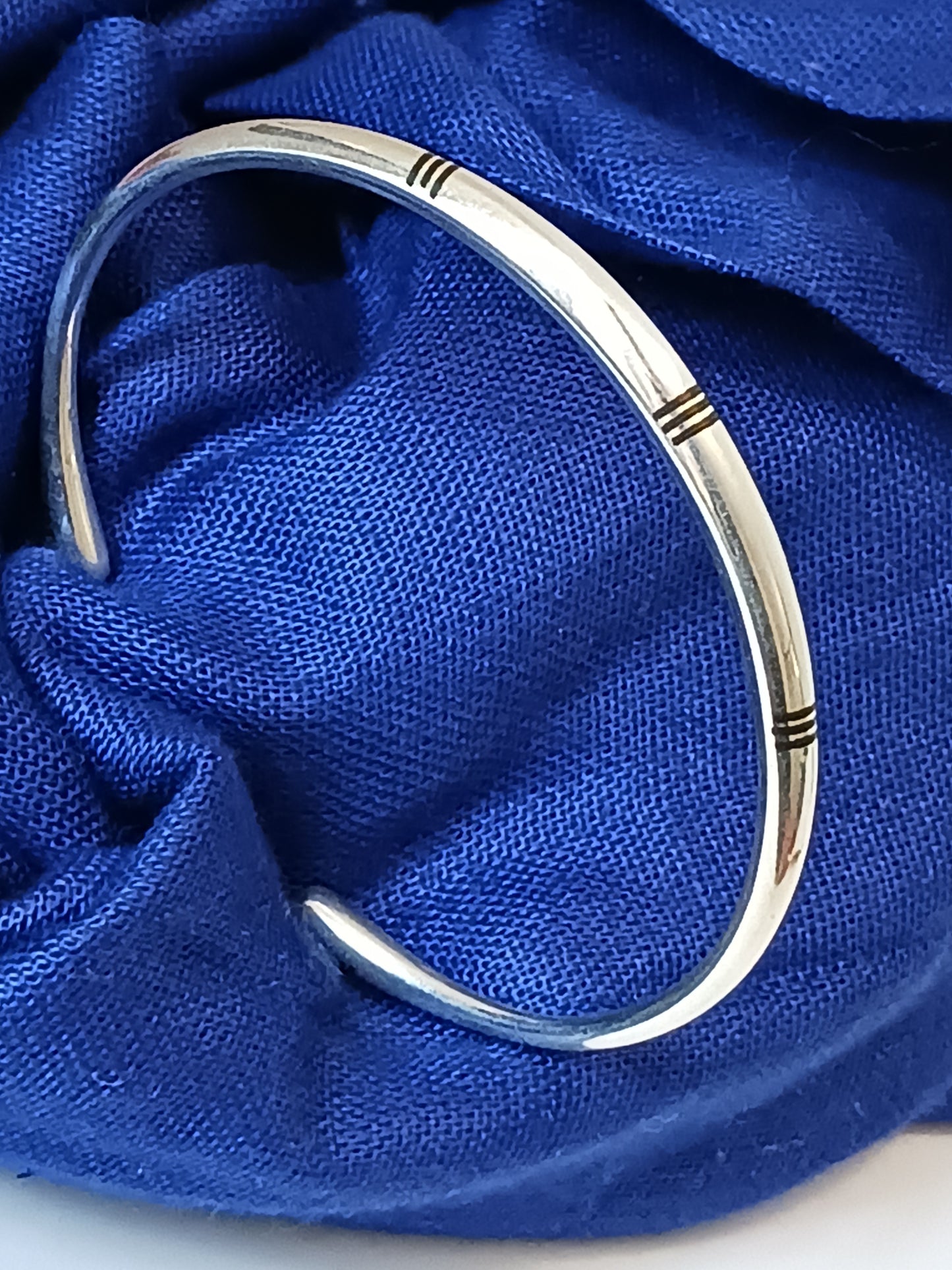 Bracelet en argent massif