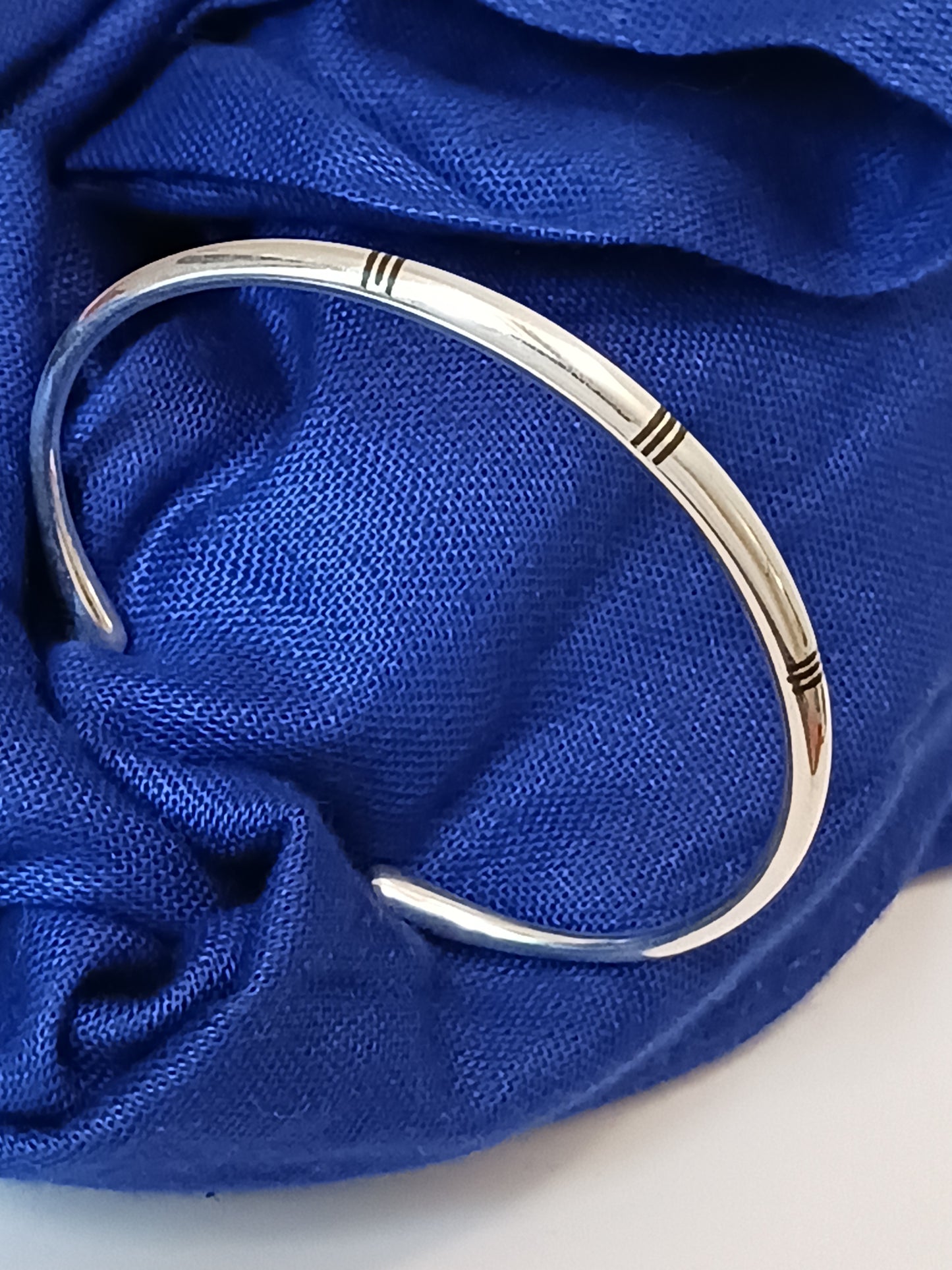 Bracelet en argent massif