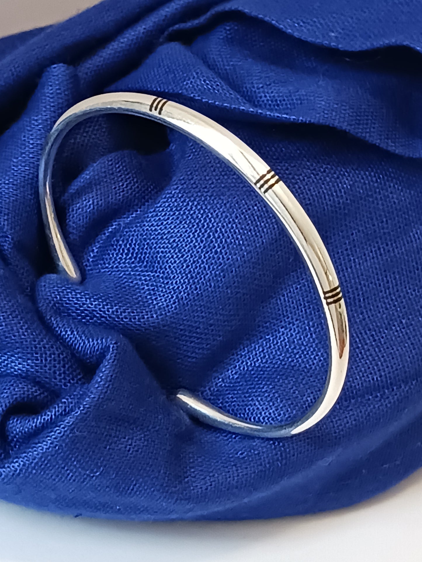 Bracelet en argent massif