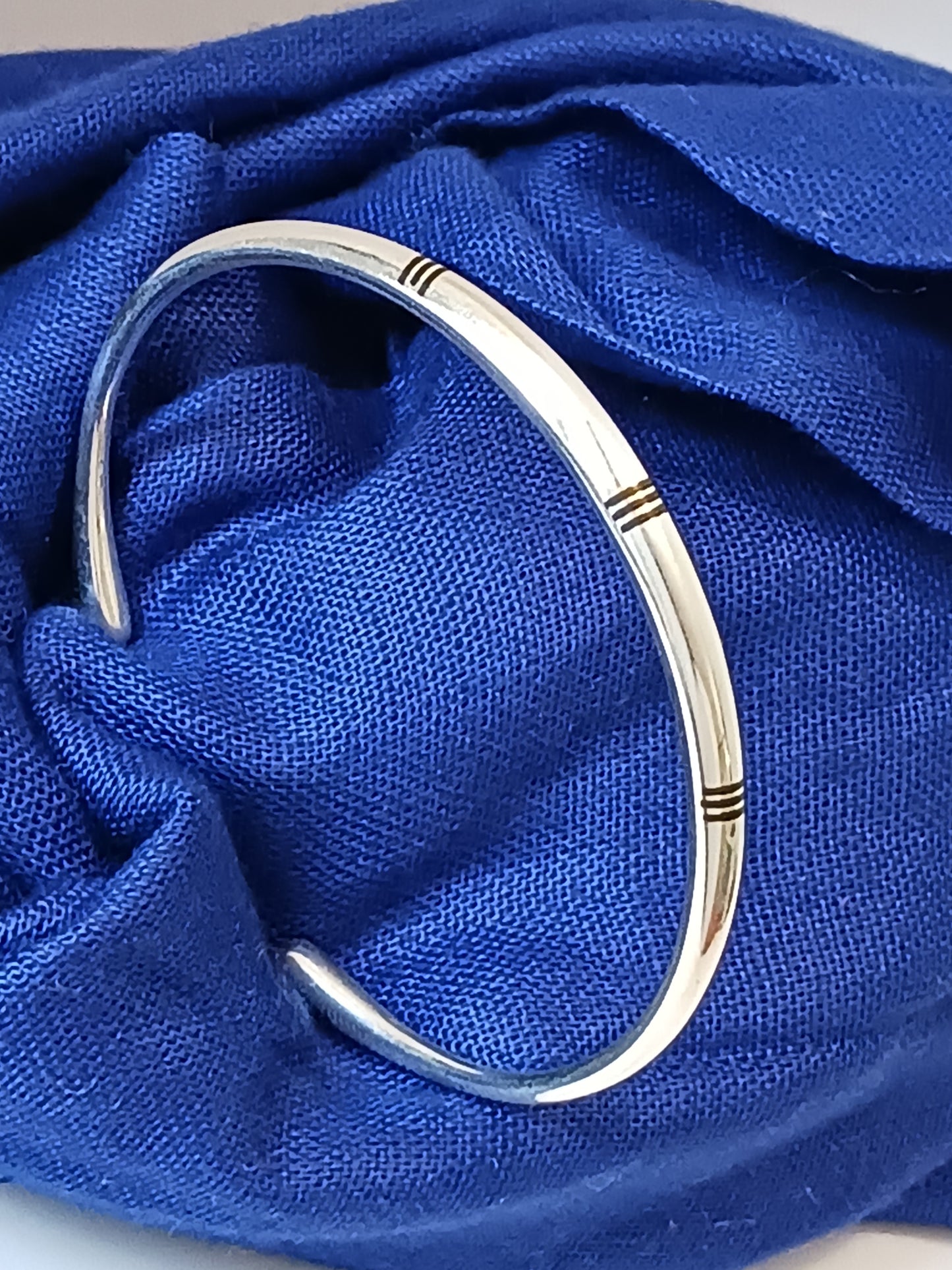 Bracelet en argent massif