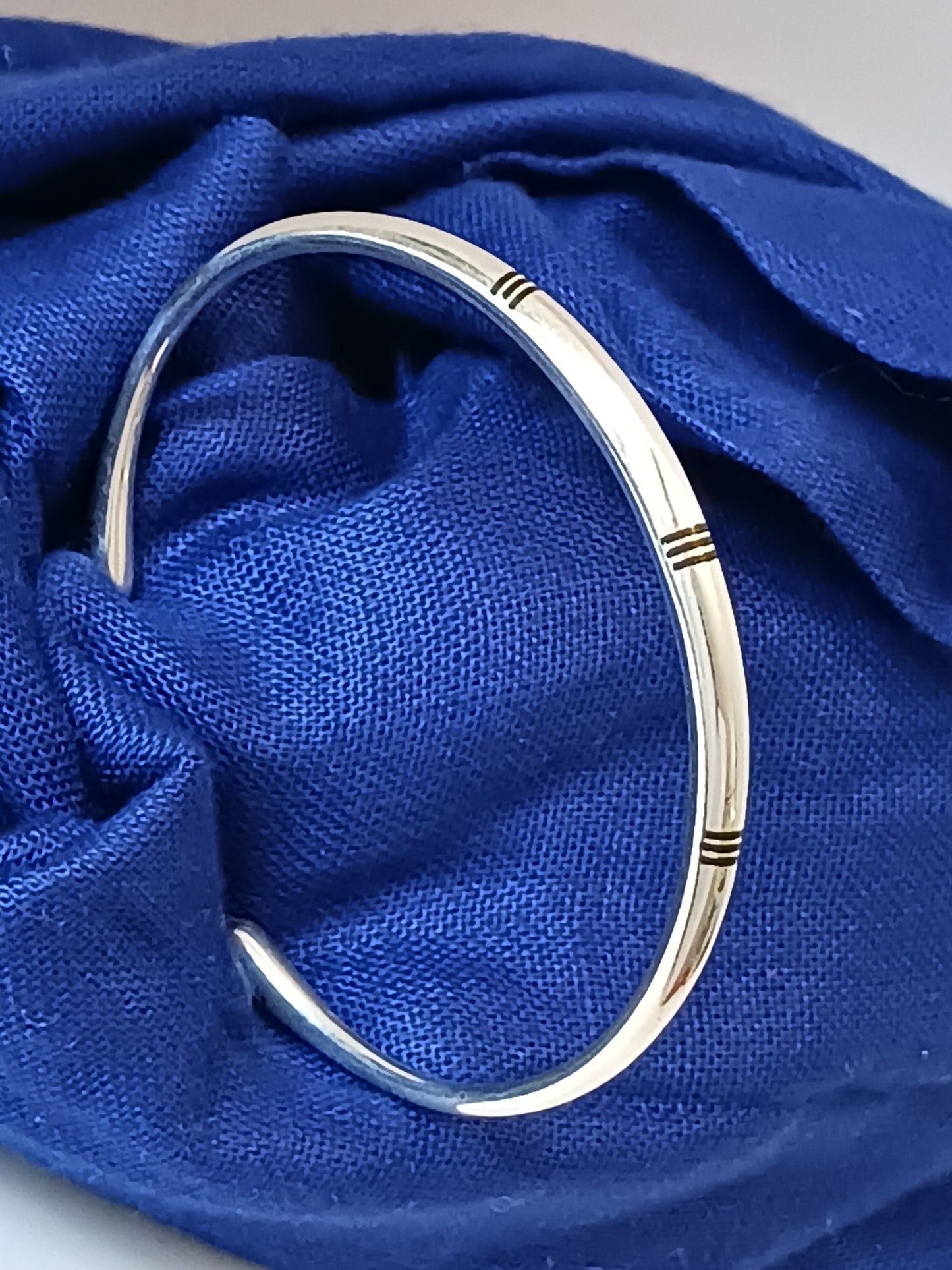 Bracelet en argent massif