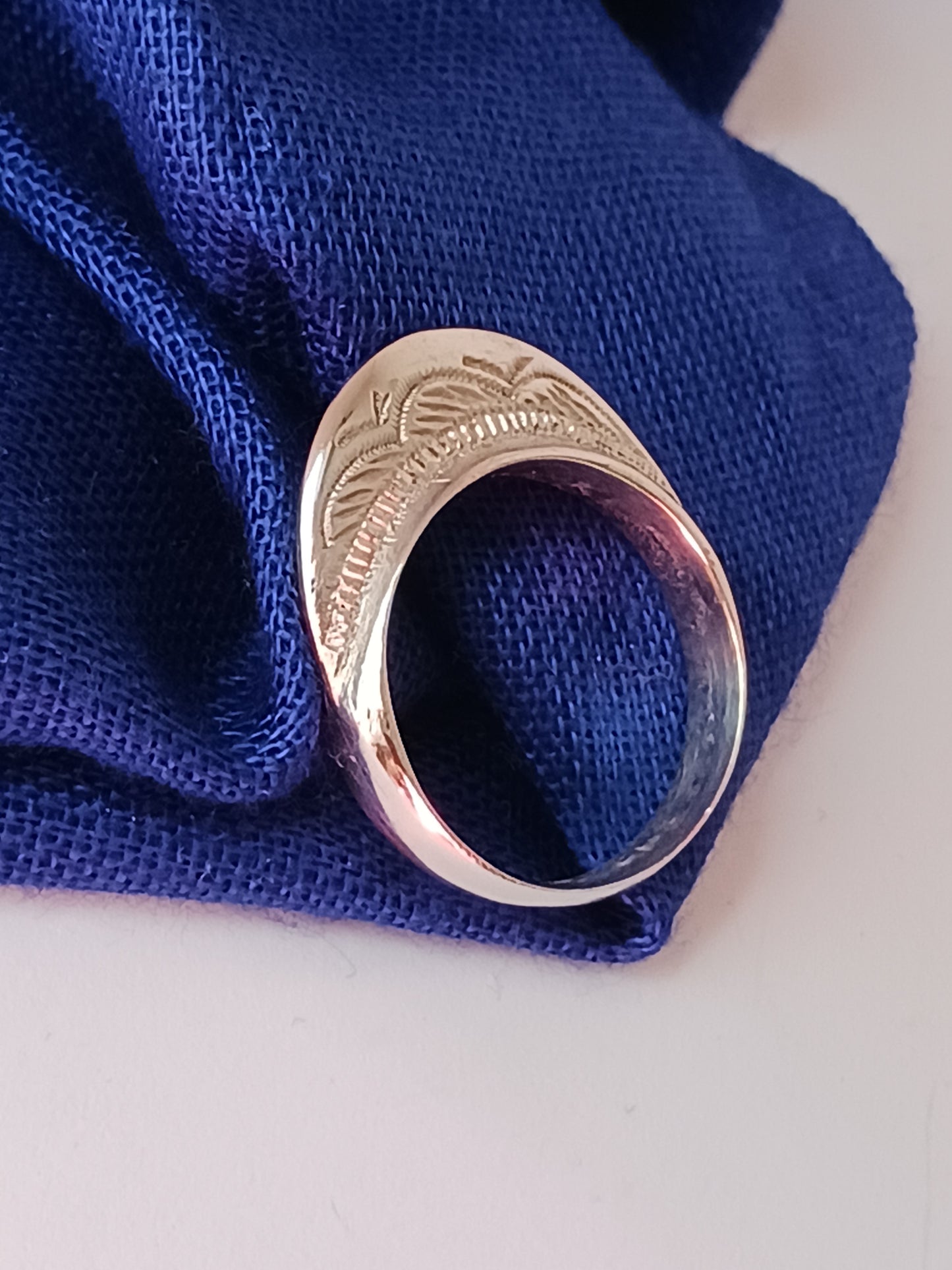 Bague touareg en argent massif
