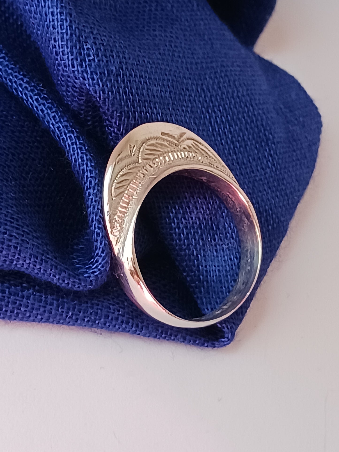 Bague touareg en argent massif