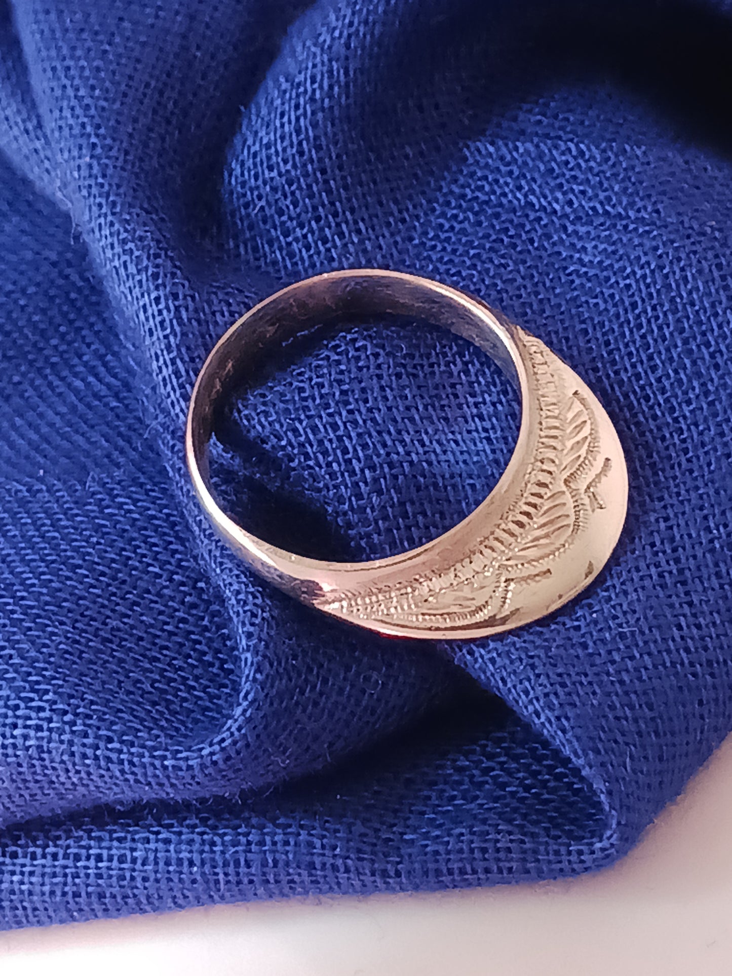 Bague touareg en argent massif