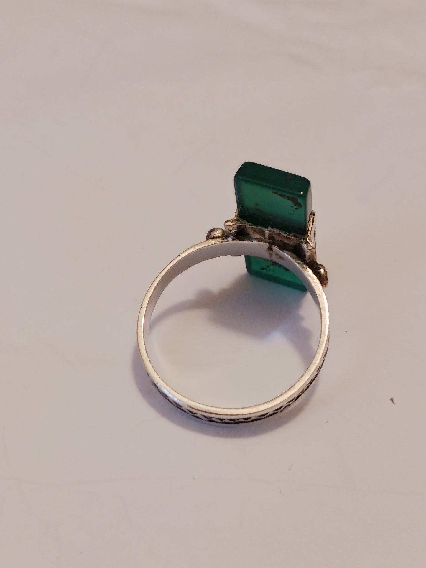 Bague touareg en argent massif