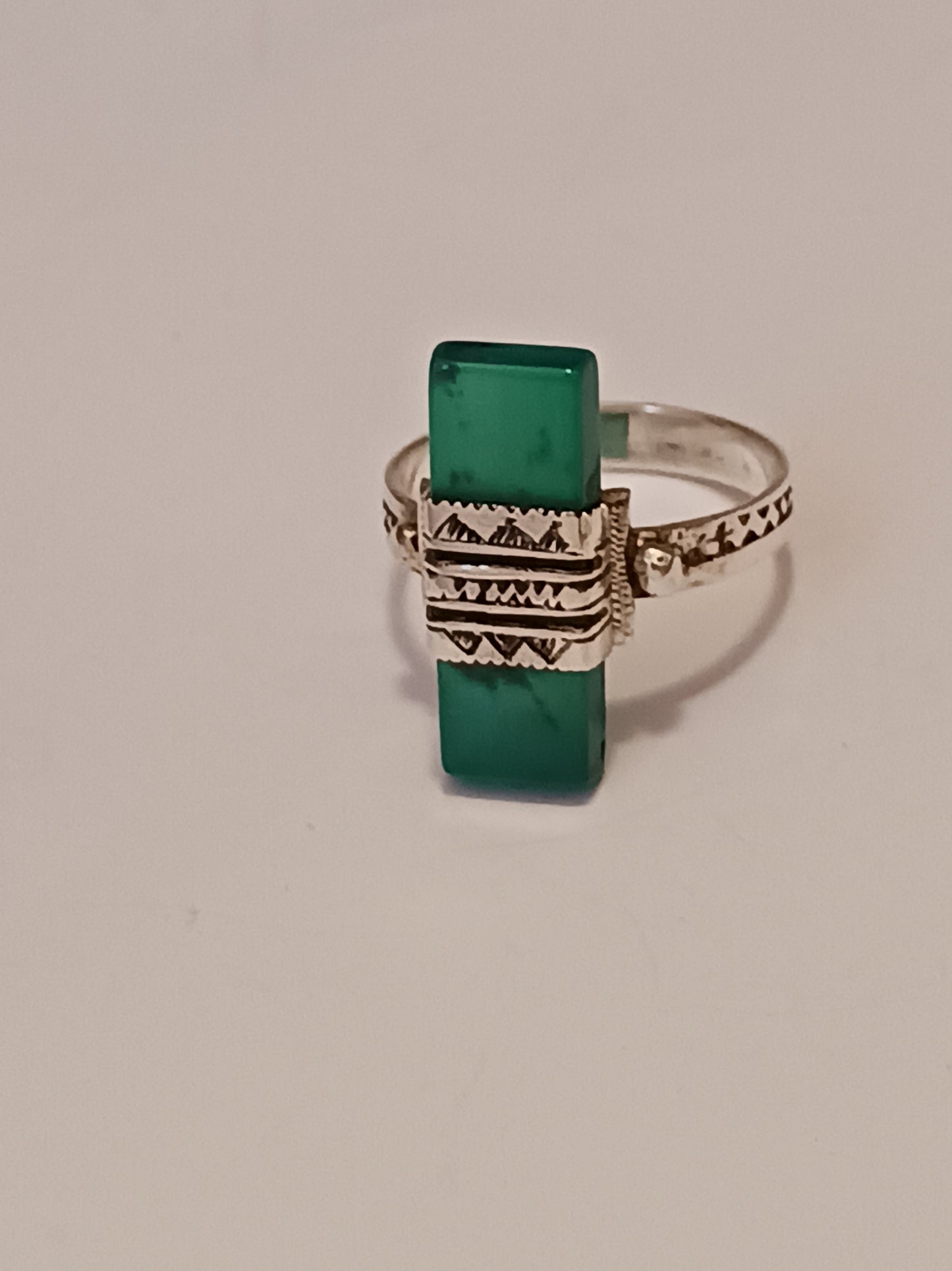 Bague touareg en argent massif