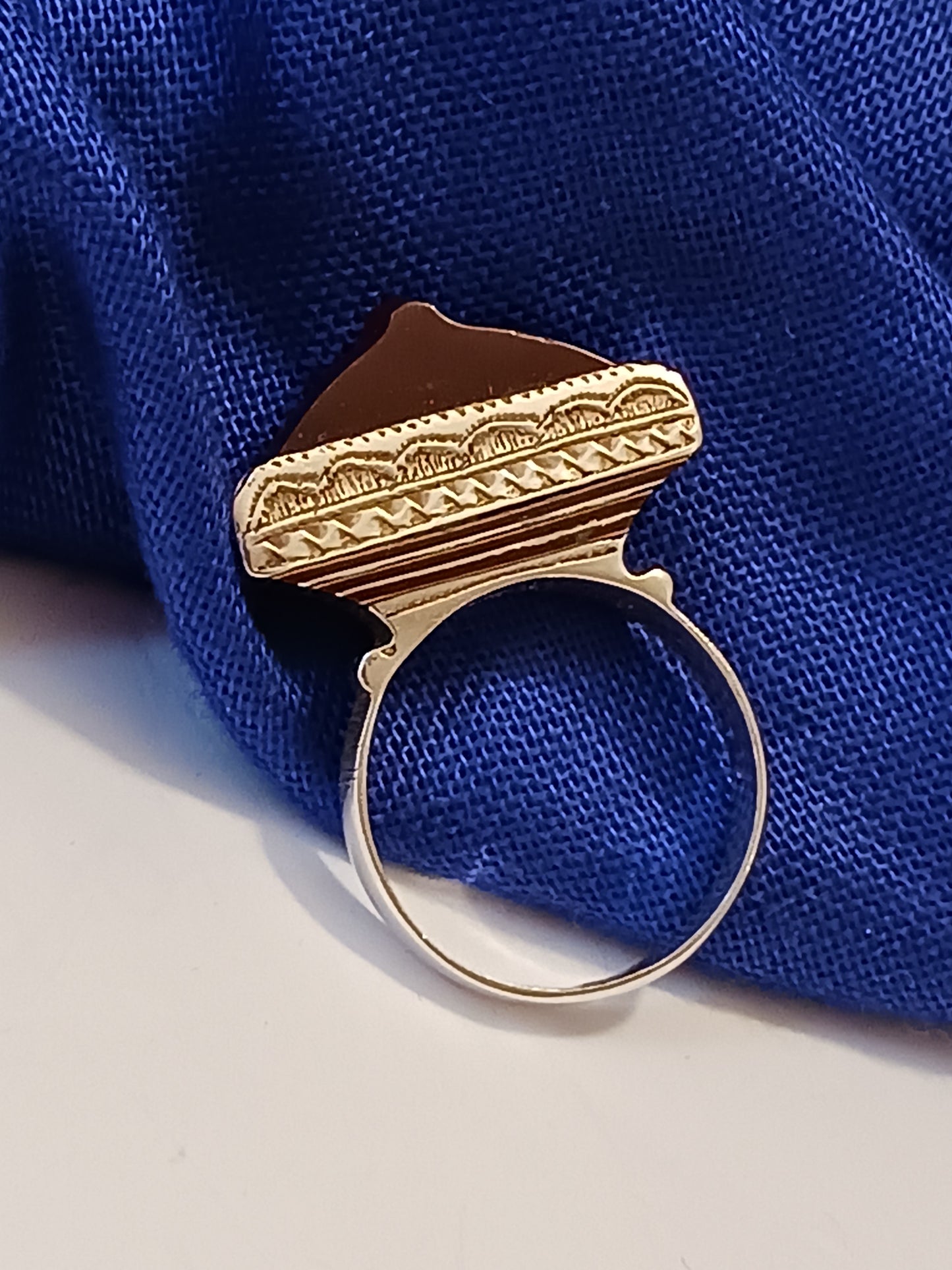 Bague touareg en argent massif