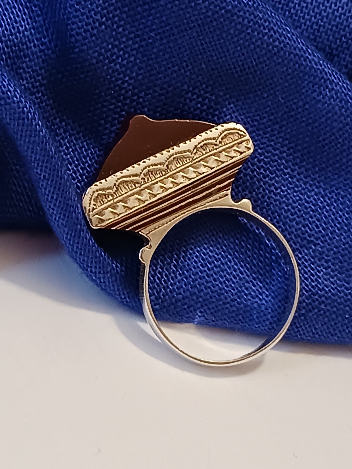 Bague touareg en argent massif