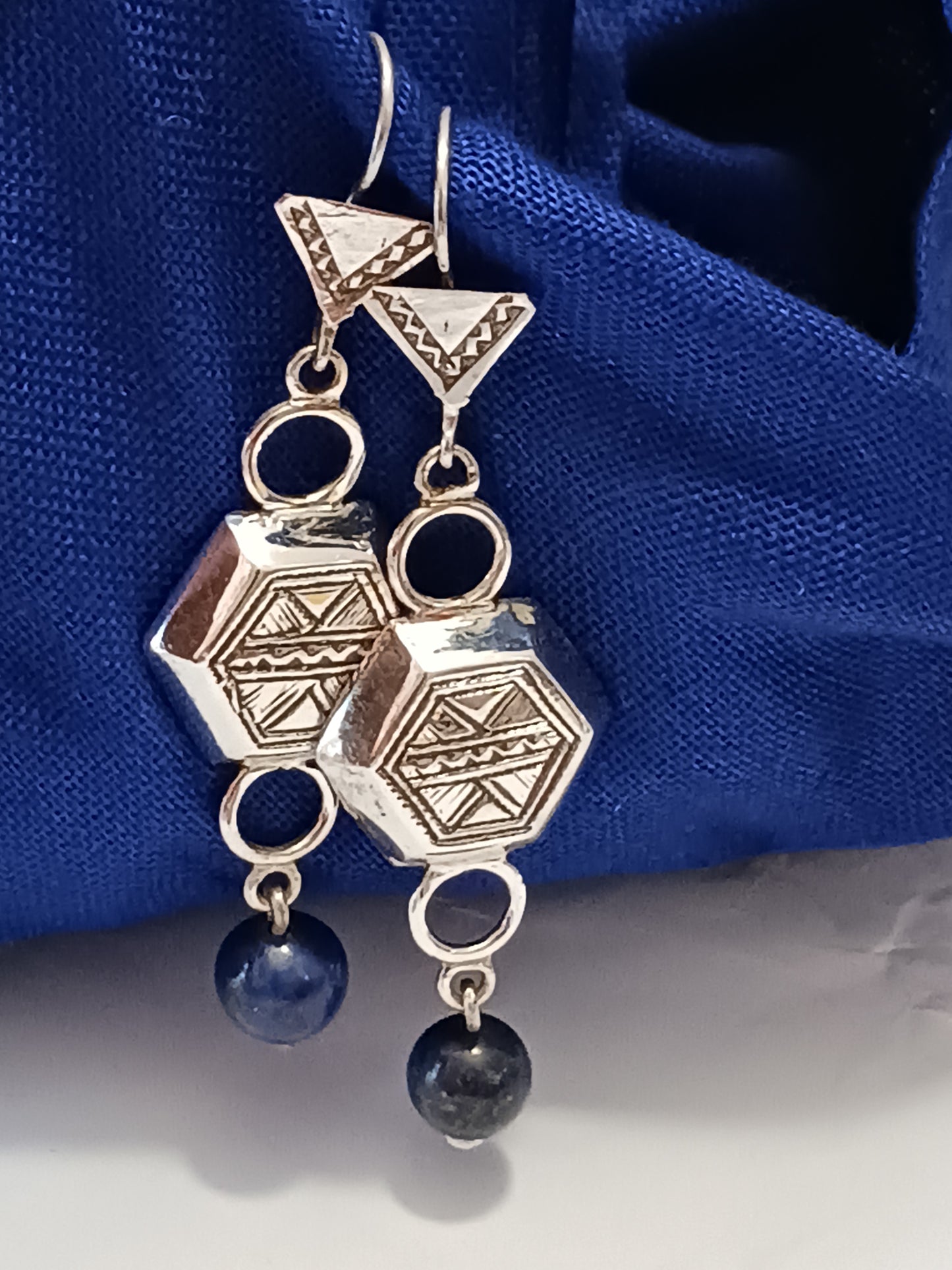 Boucles d'oreilles touarègue