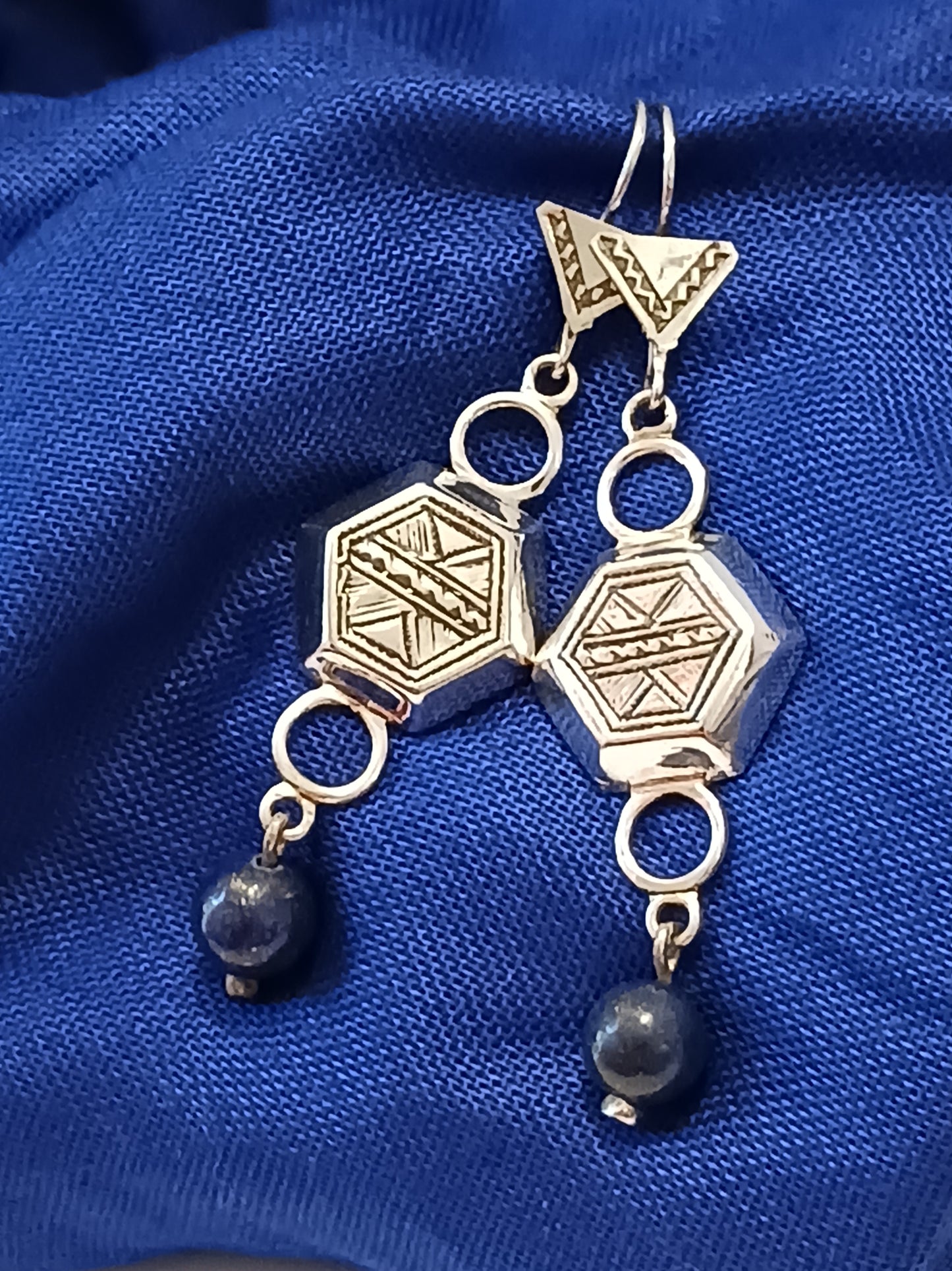 Boucles d'oreilles touarègue