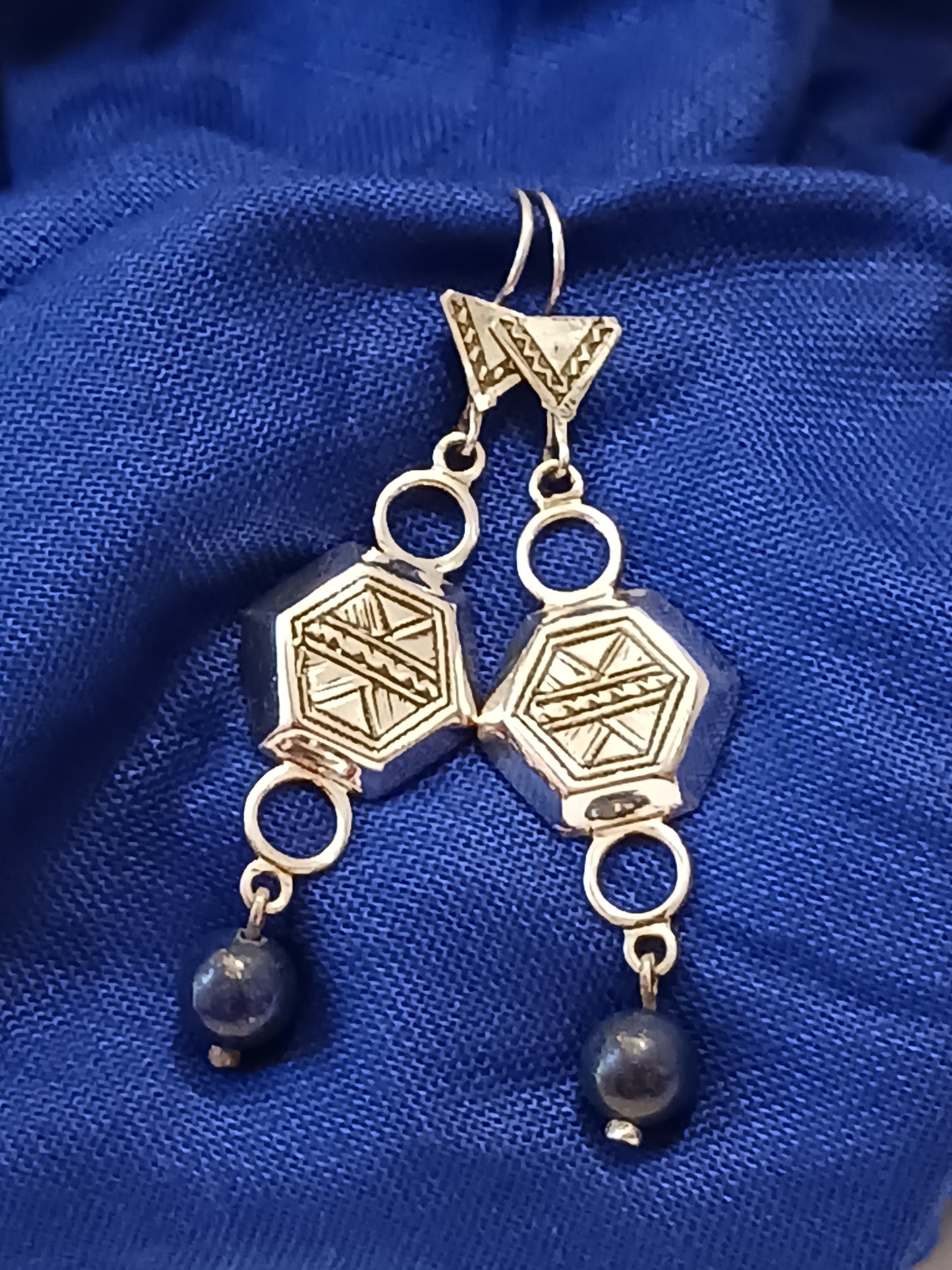 Boucles d'oreilles touarègue