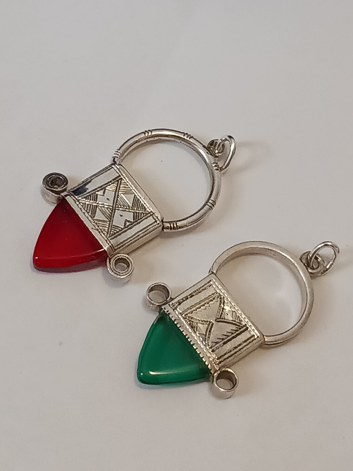 Collier Croix touareg en argent massif