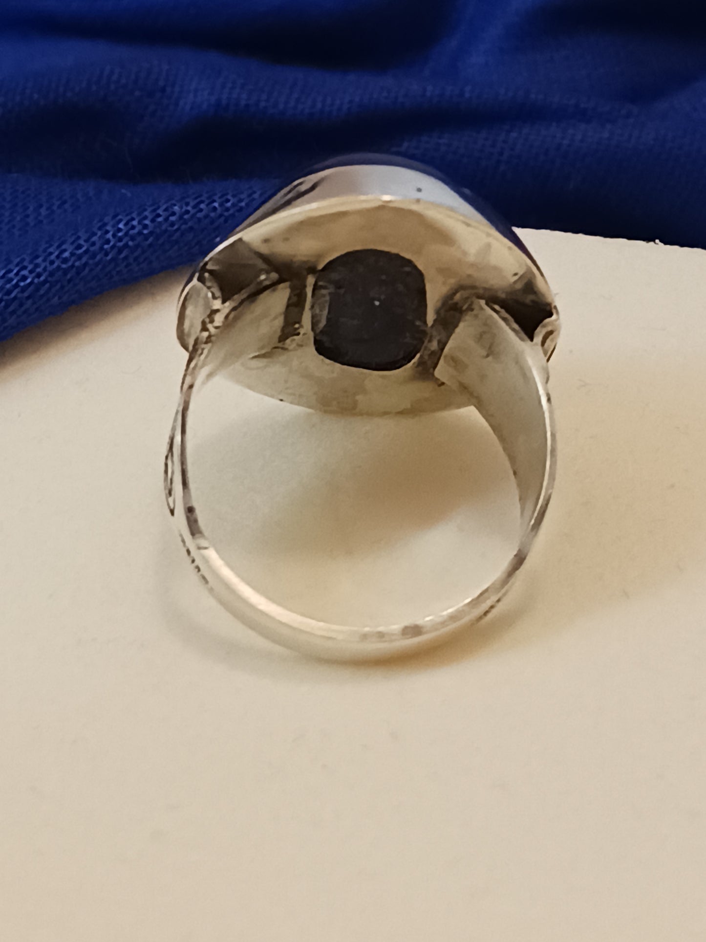 Bague touareg en argent massif