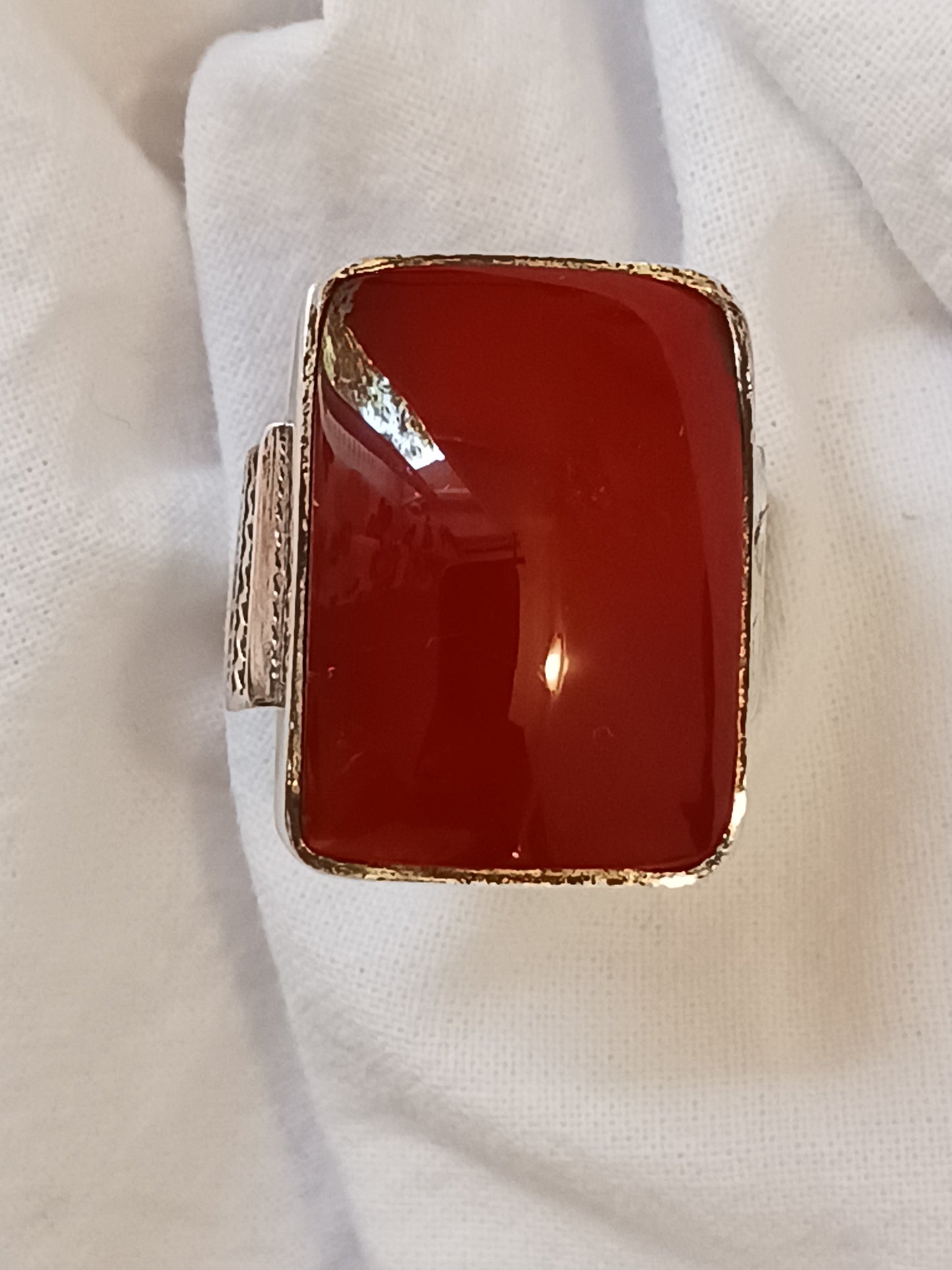 Bague touareg en argent massif