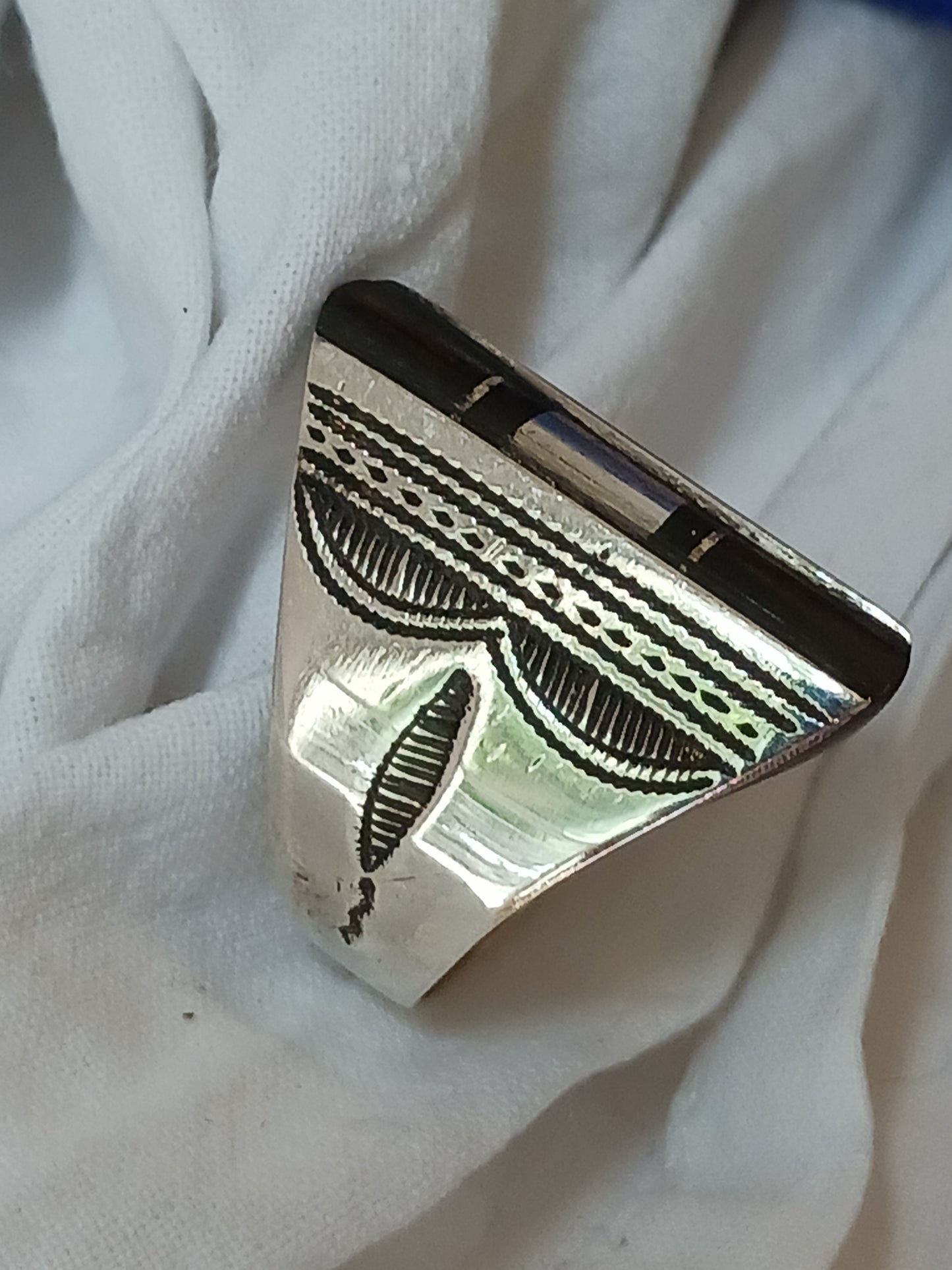 Bague touareg en argent massif