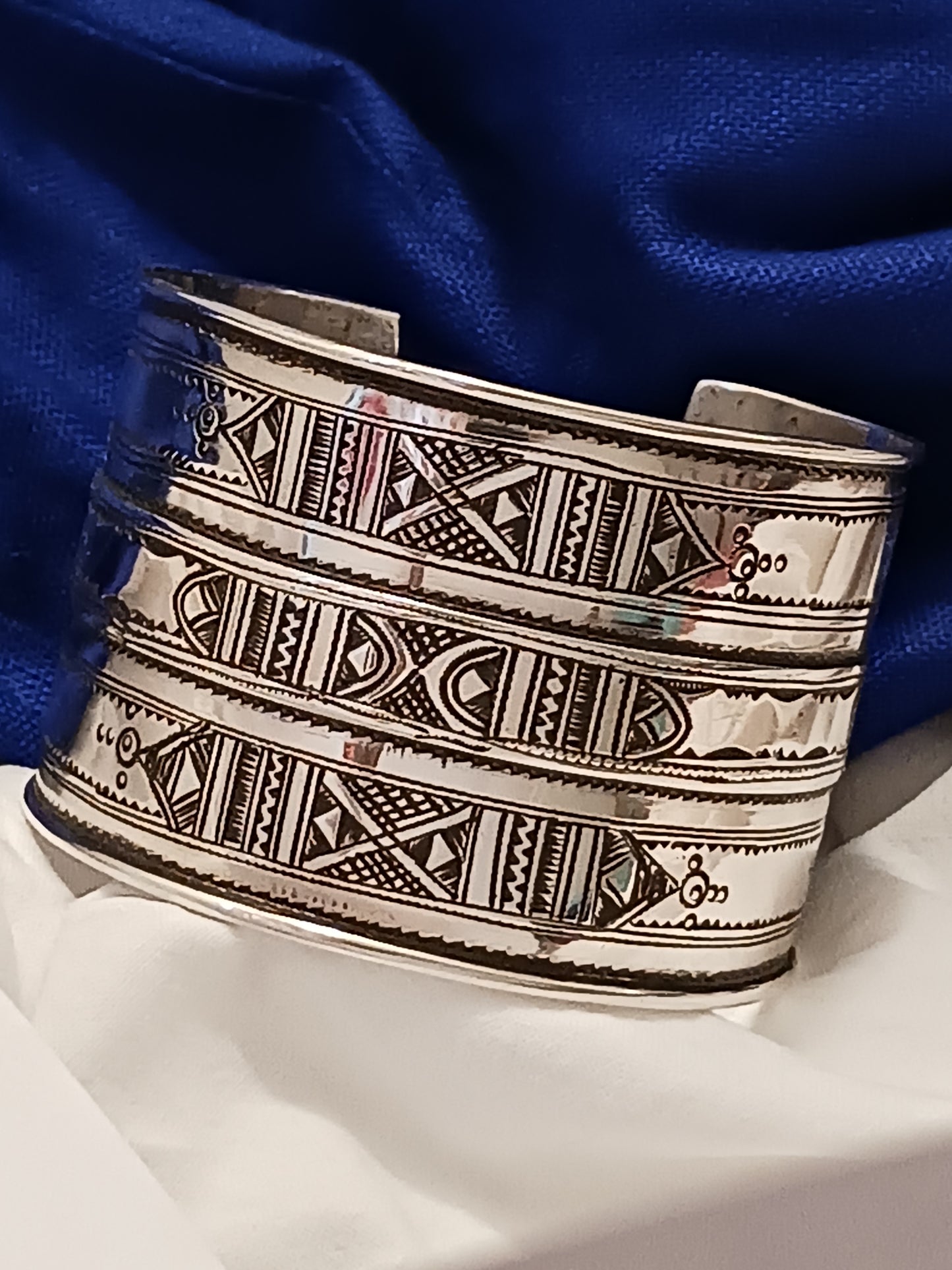 Bracelet en argent massif