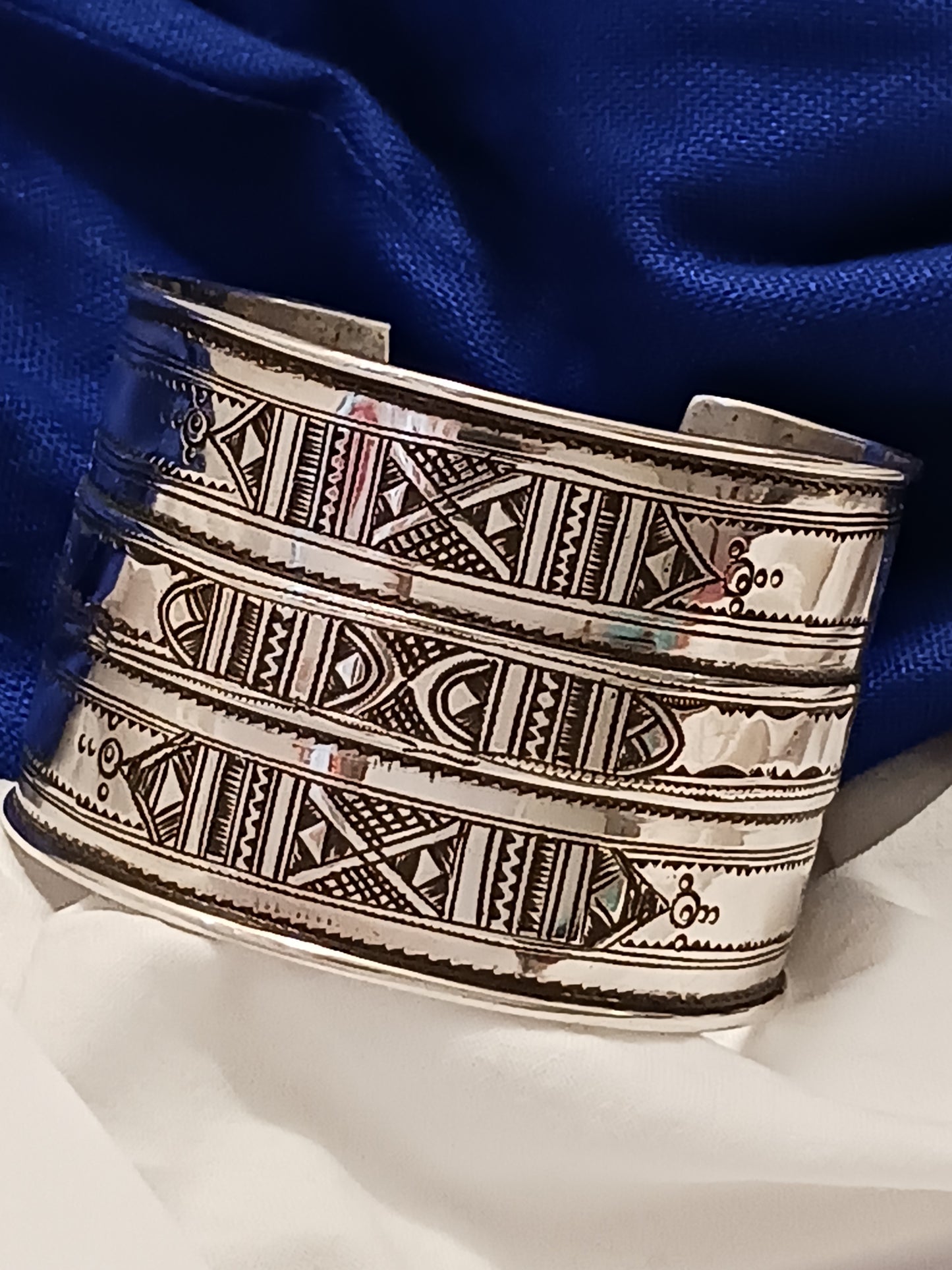 Bracelet en argent massif