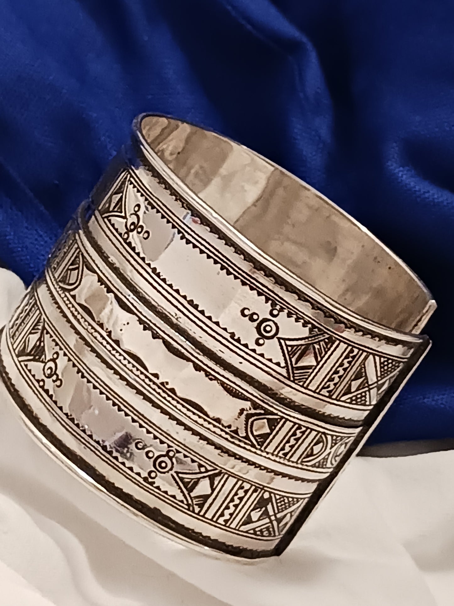 Bracelet en argent massif