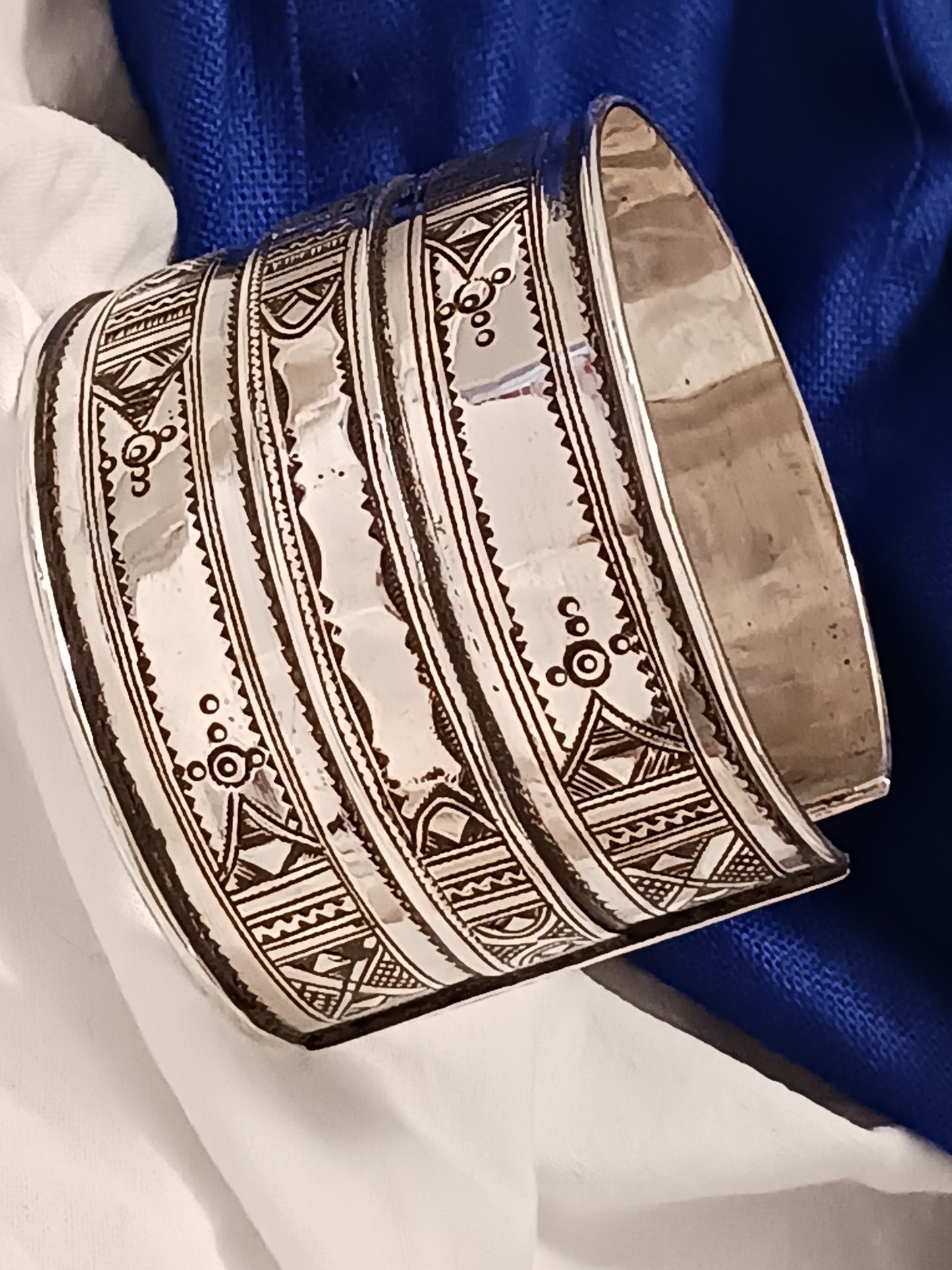 Bracelet en argent massif