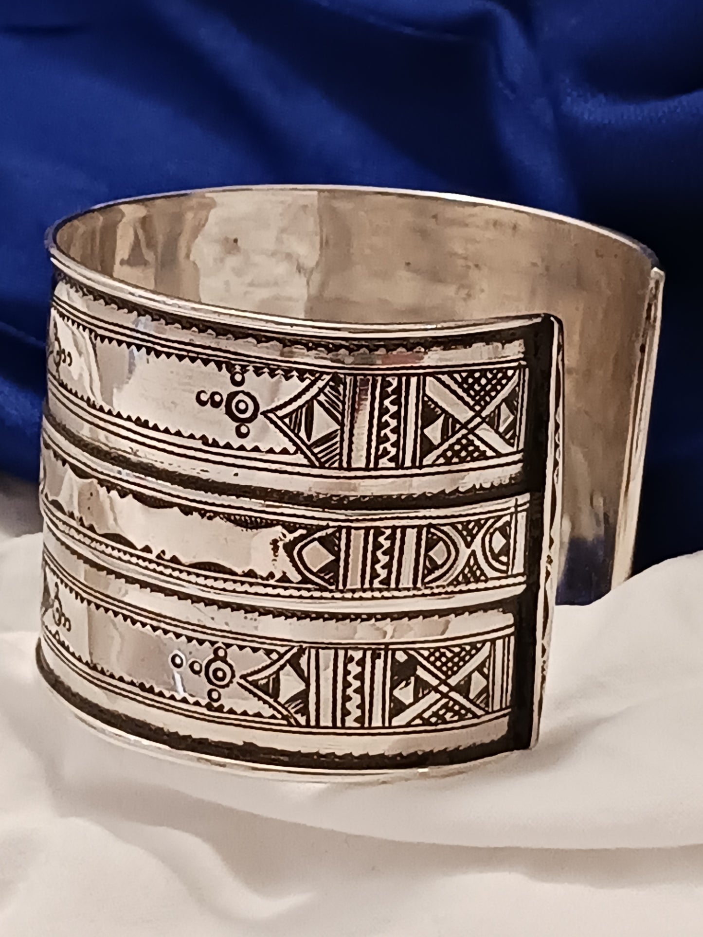 Bracelet en argent massif