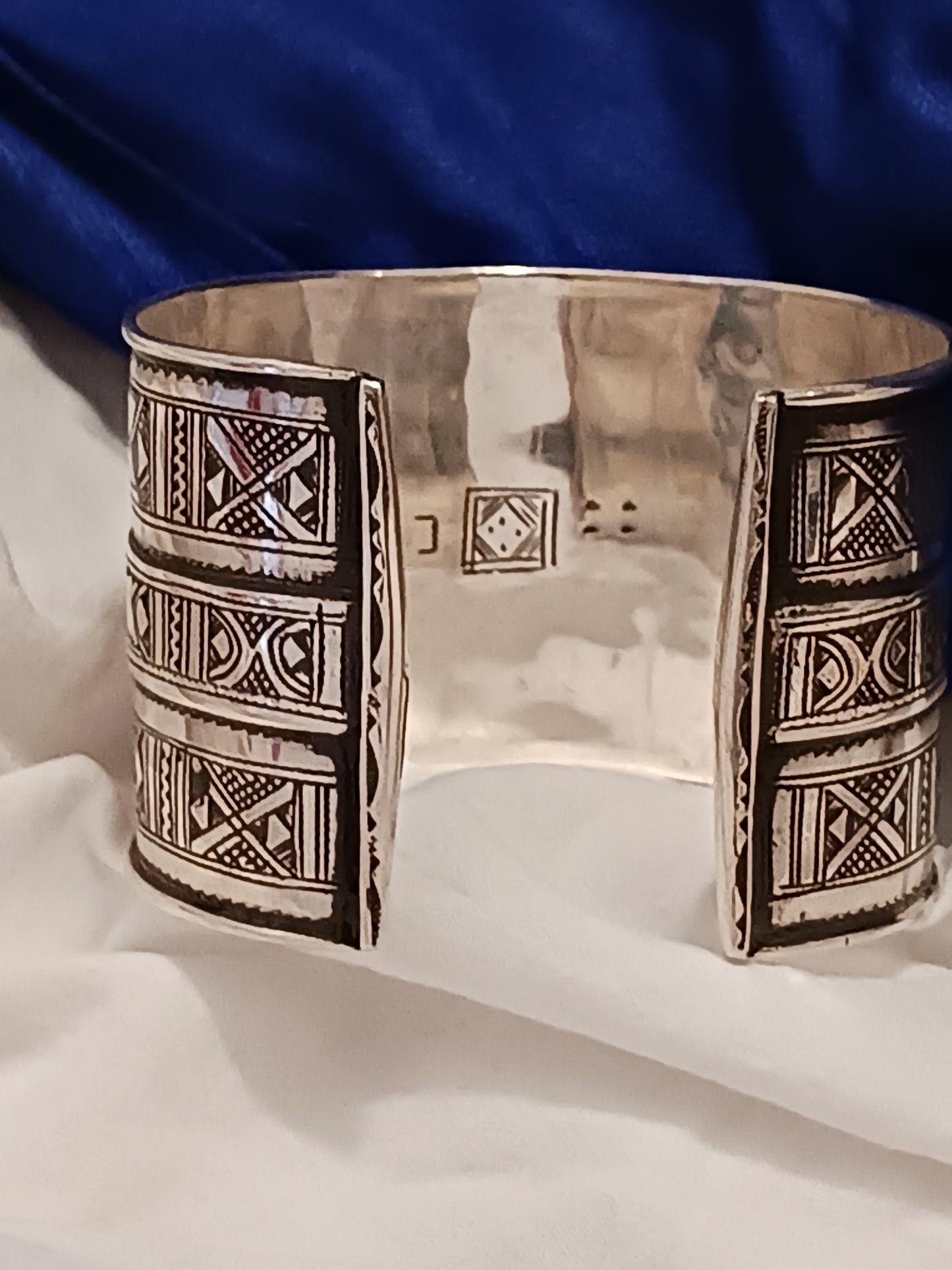 Bracelet en argent massif
