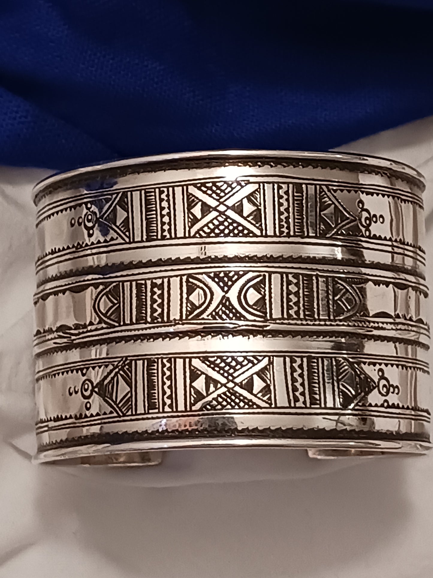 Bracelet en argent massif