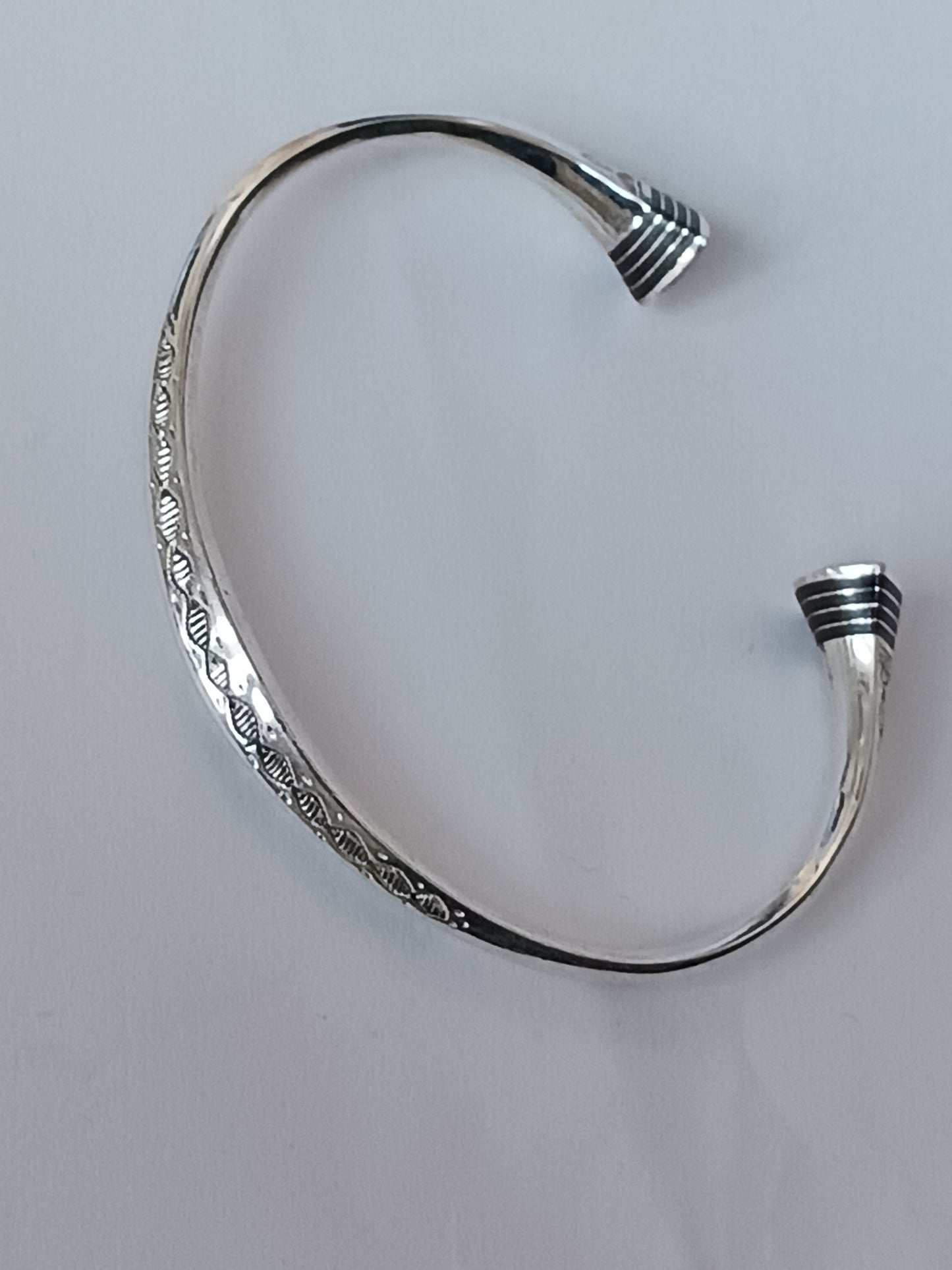 Bracelet en argent massif