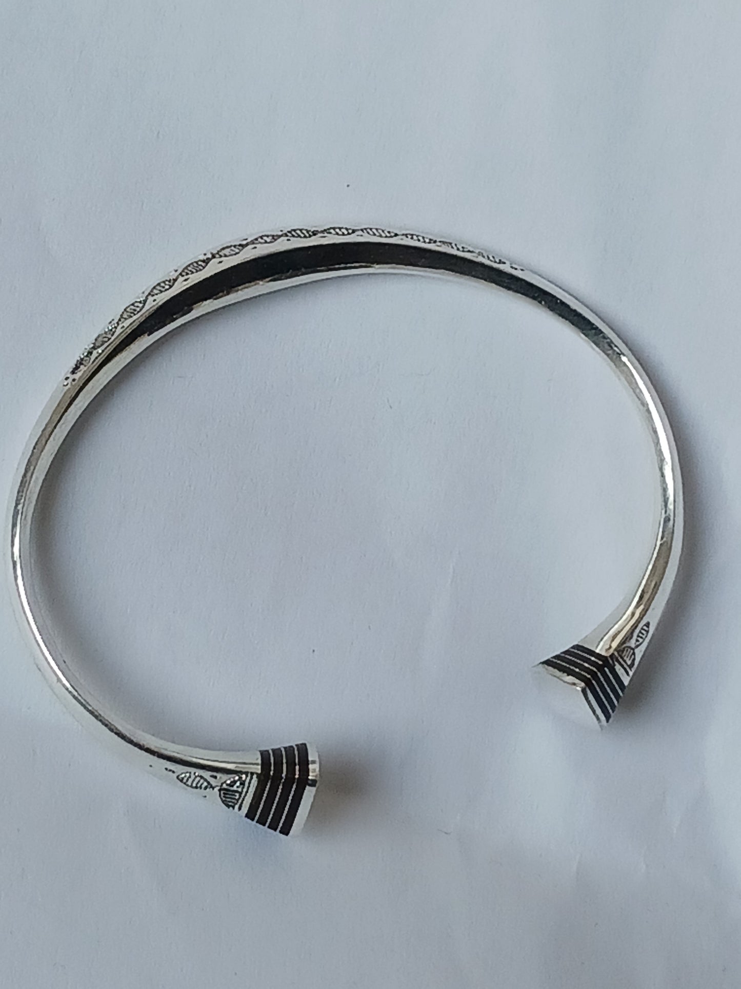 Bracelet en argent massif